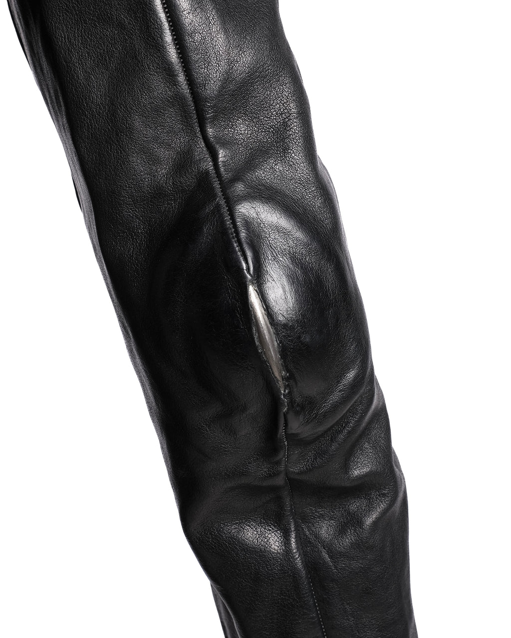 Carol Christian Poell O.D Spine Elbow And Hand Leather Jacket