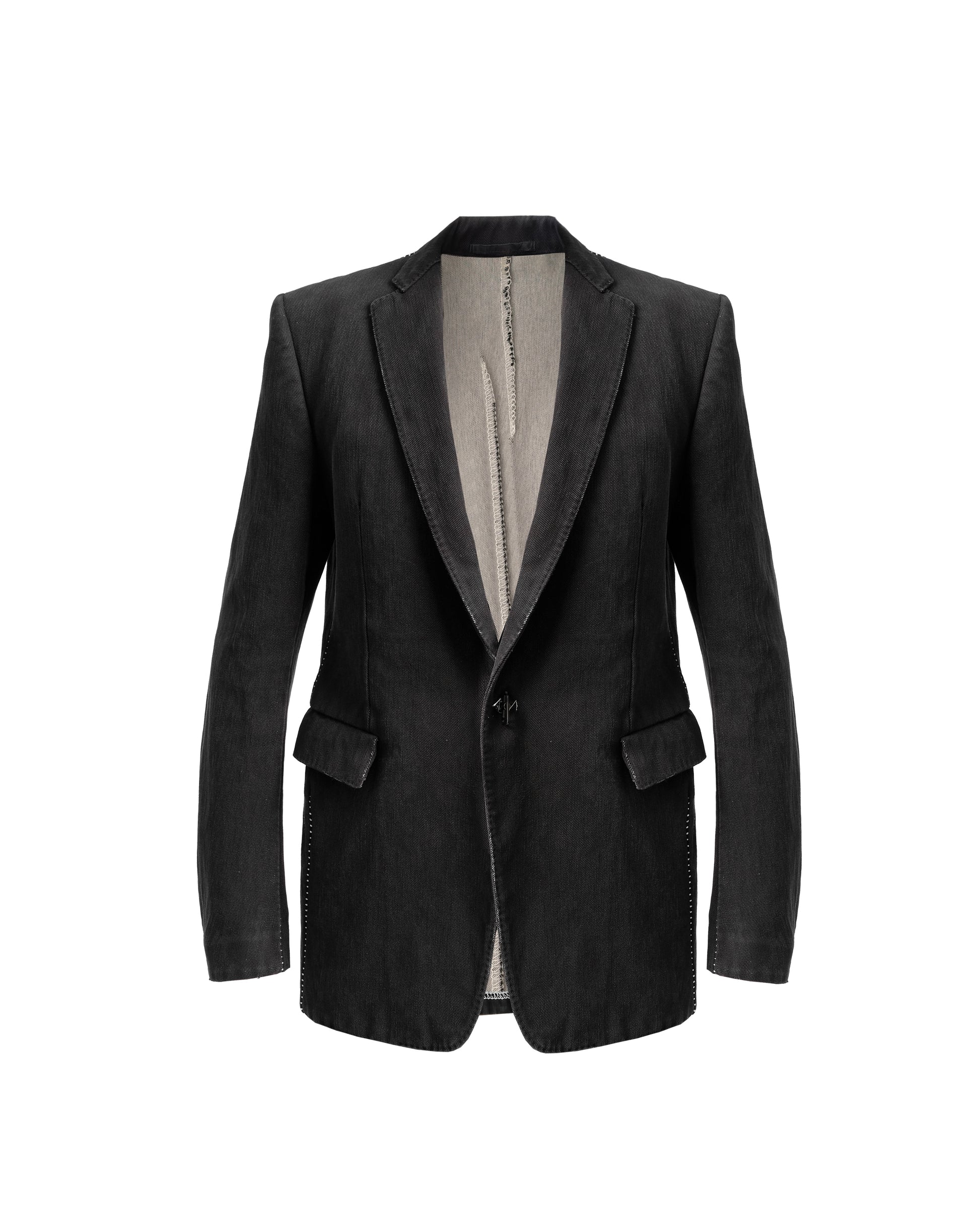 Carol Christian Poell Overlock One-Piece Dead End 1-Button Jacket