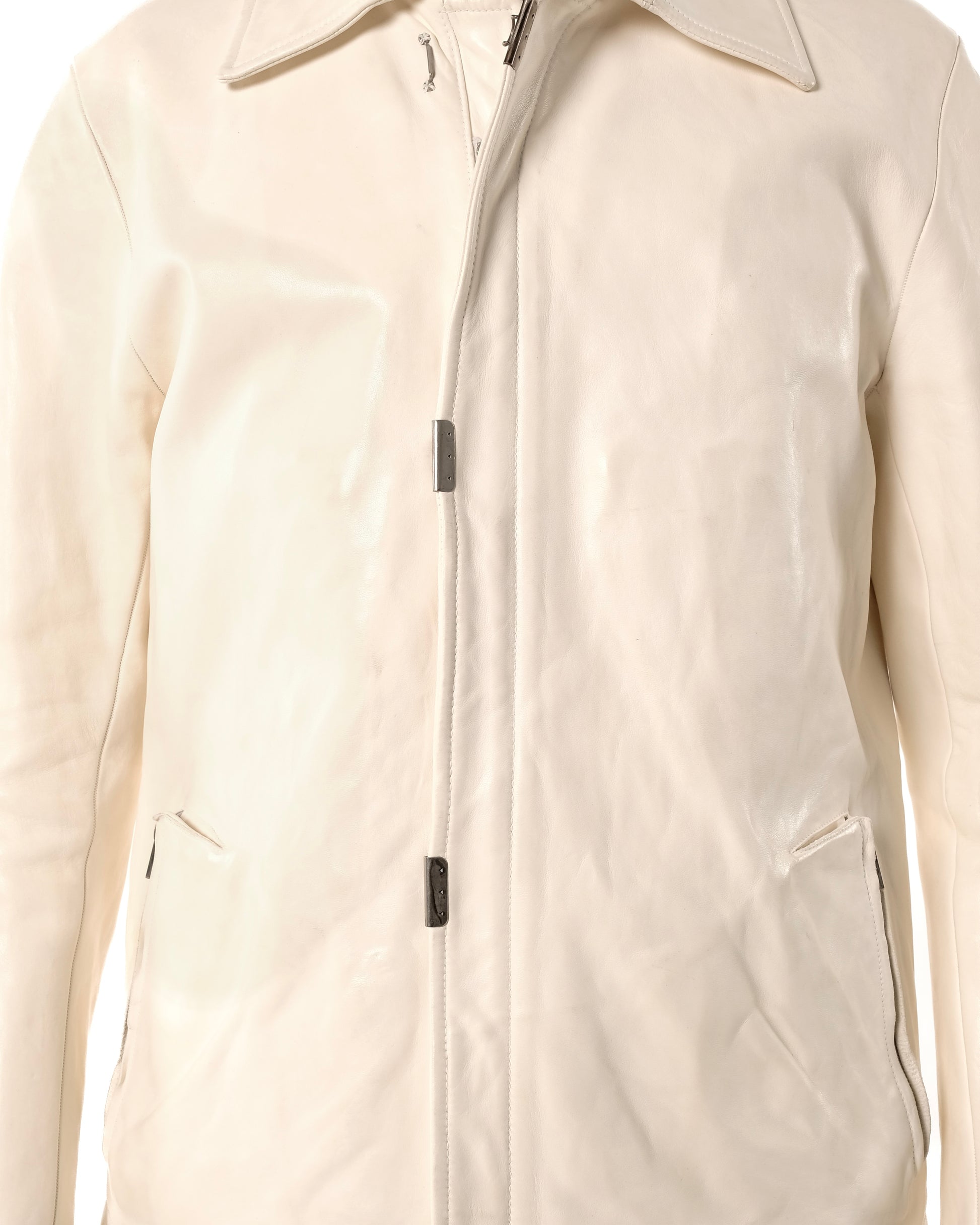 Carol Christian Poell O.D Lined Scarstitched Leather Jacket