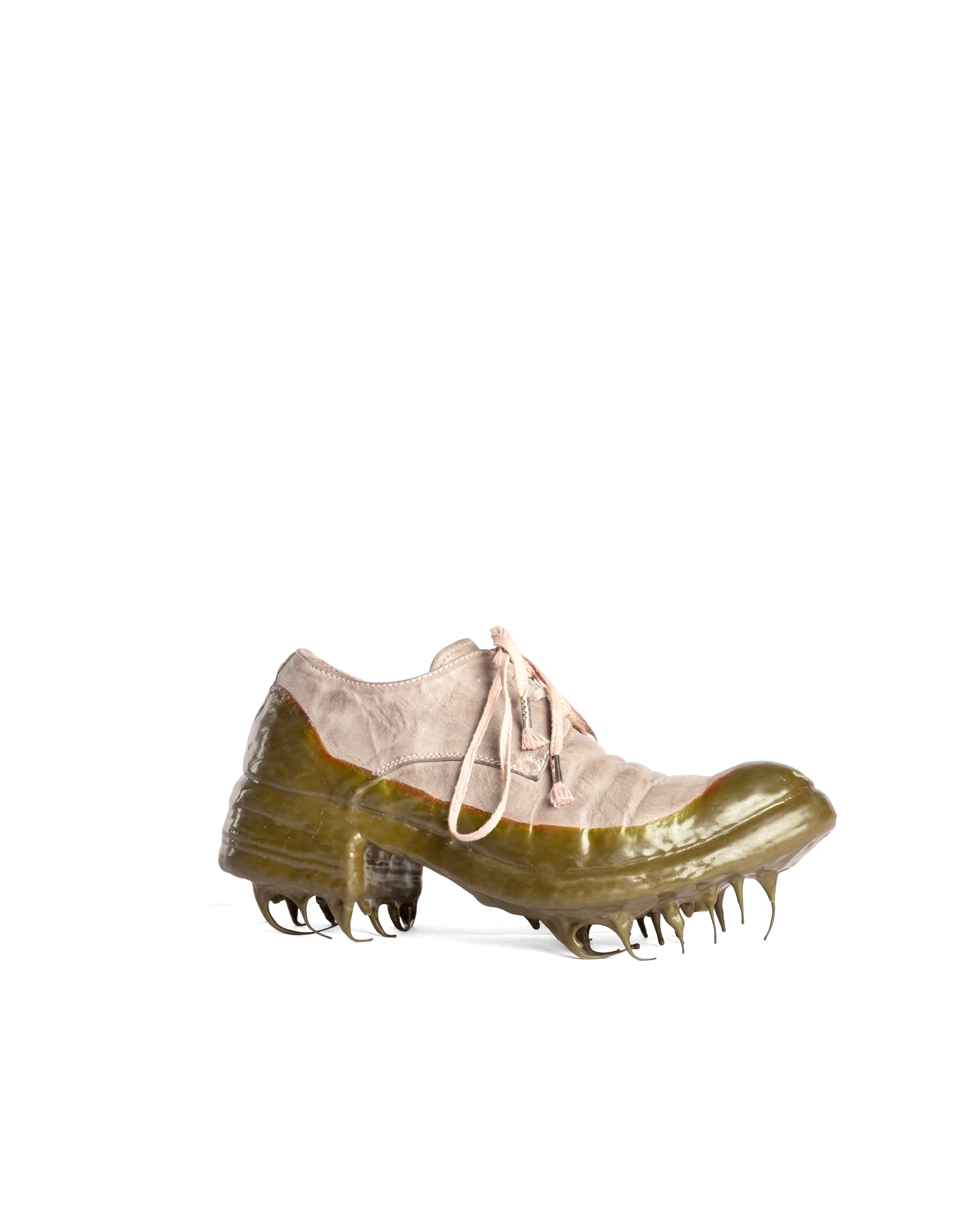 Carol Christian Poell O.D Goodyear Drip Rubber Derby – Evolution