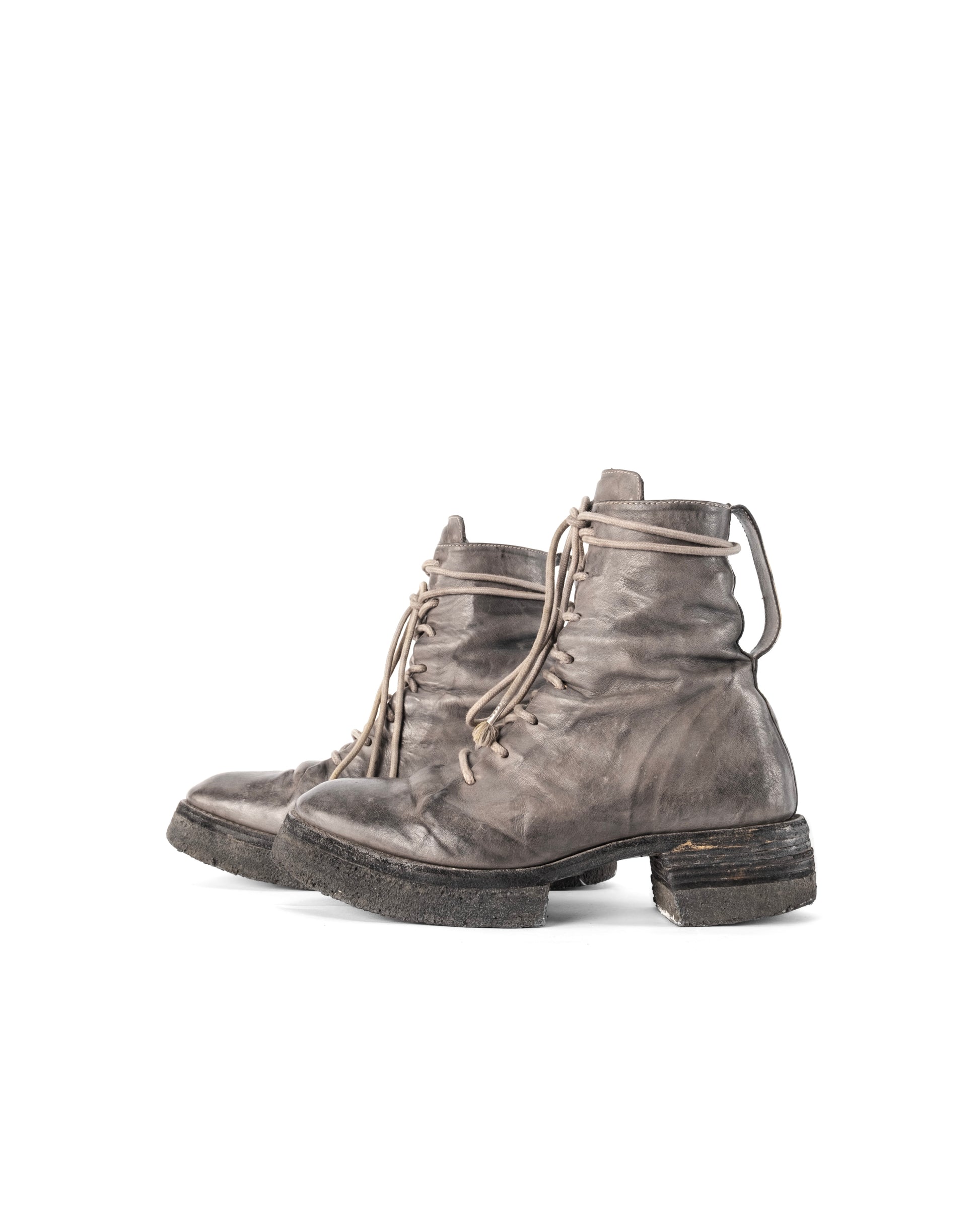 Carol Christian Poell O.D Paper Dart Combat Boots
