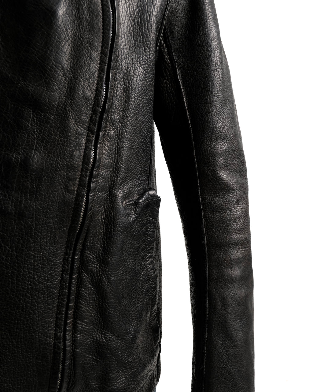 Carol Christian Poell O.D Lined Pinch Seam Double Zip Fencing Jacket