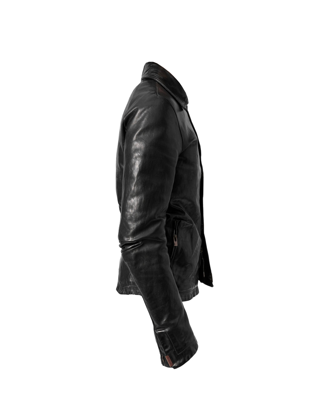 Carol Christian Poell O.D Lined Scarstitched Leather Jacket