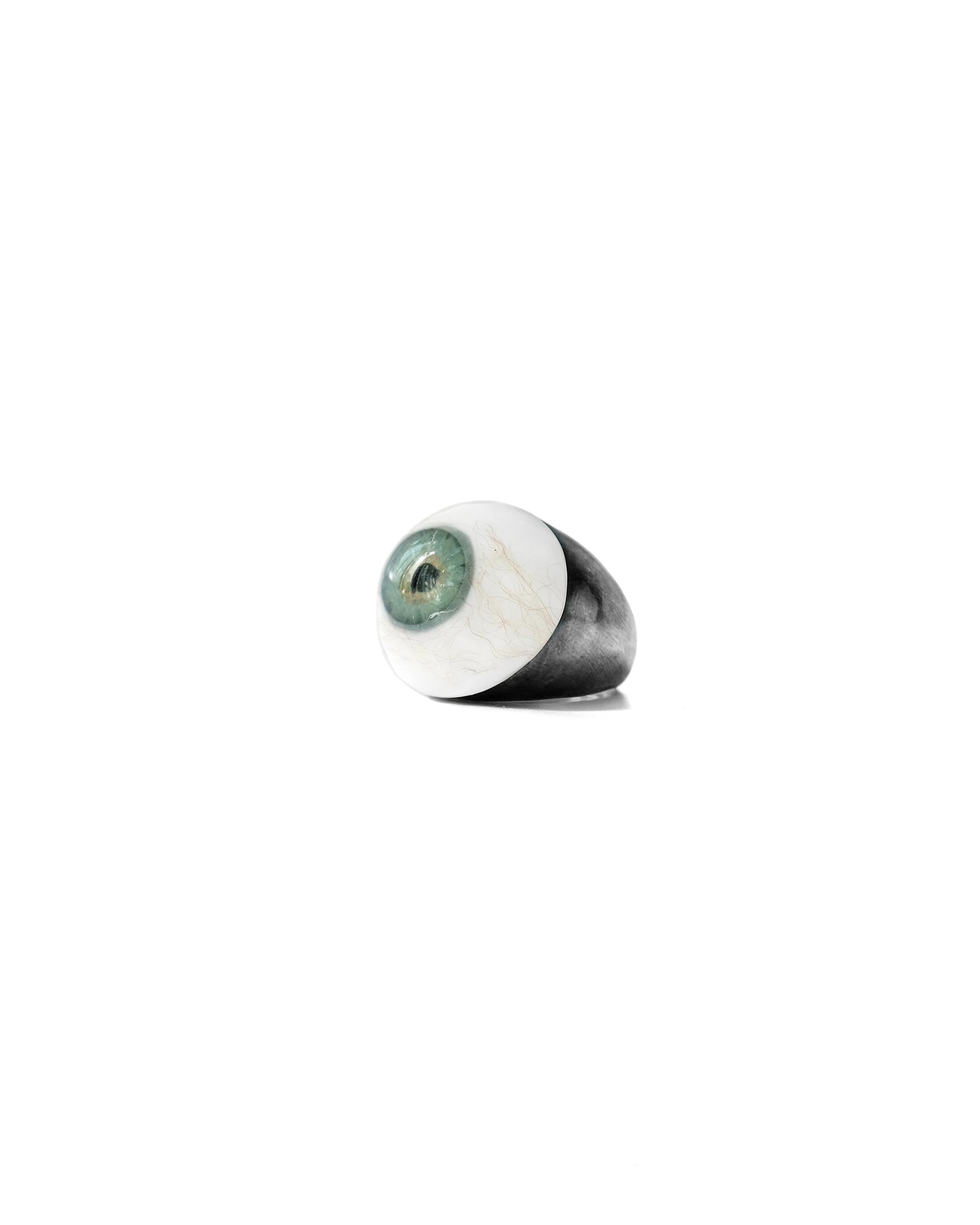 Carol Christian Poell Prosthetic Eye Silver Ring