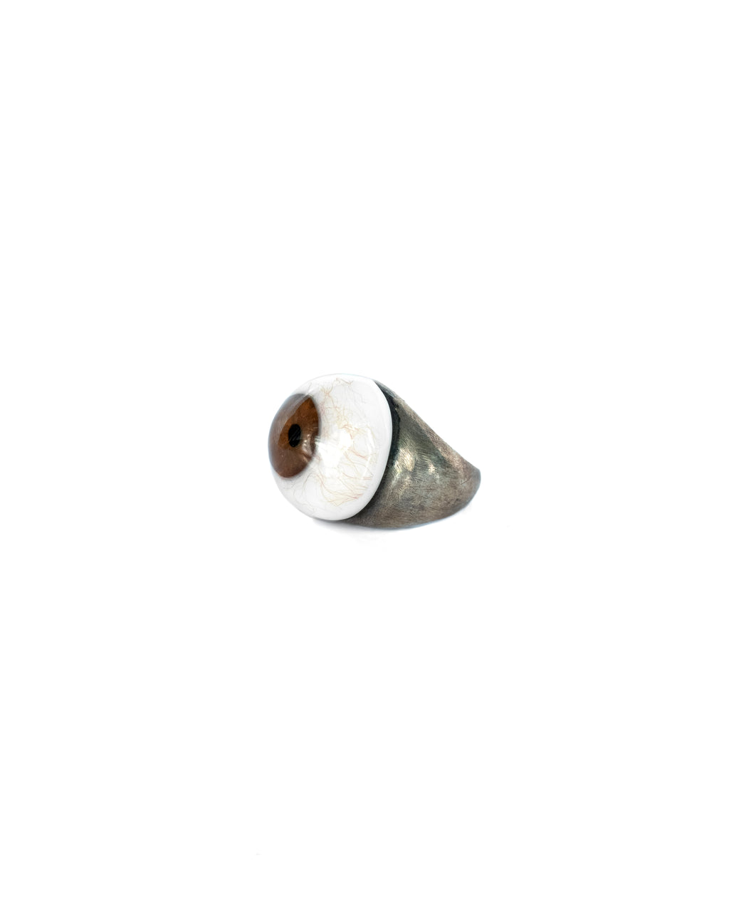 Carol Christian Poell Prosthetic Eye Silver Ring