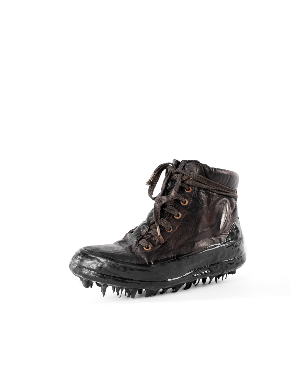 Carol Christian Poell O.D Prosthetic Drip Rubber Sneaker