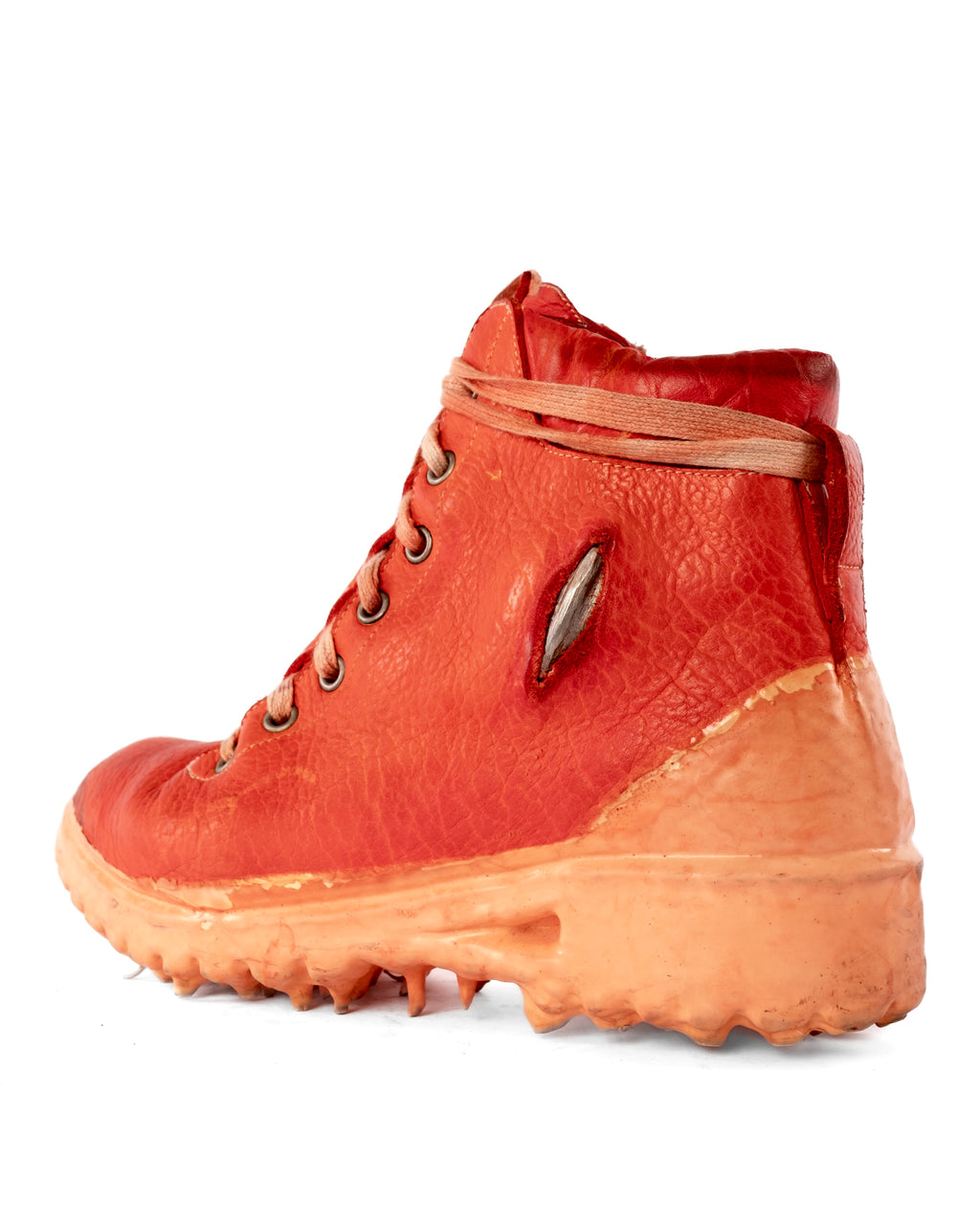 Carol Christian Poell O.D Prosthetic Drip Rubber Workboots