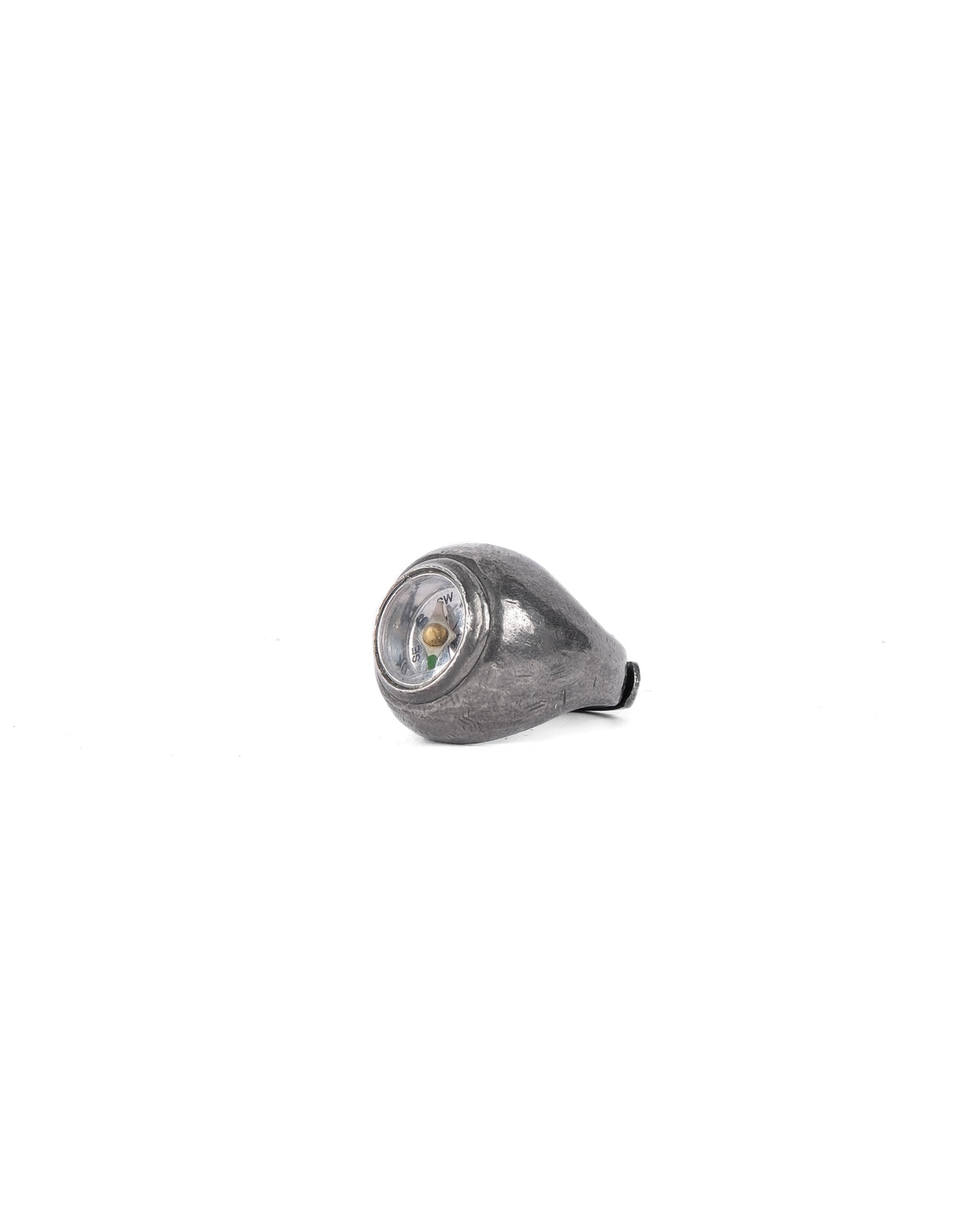Carol Christian Poell Silver Compass Ring