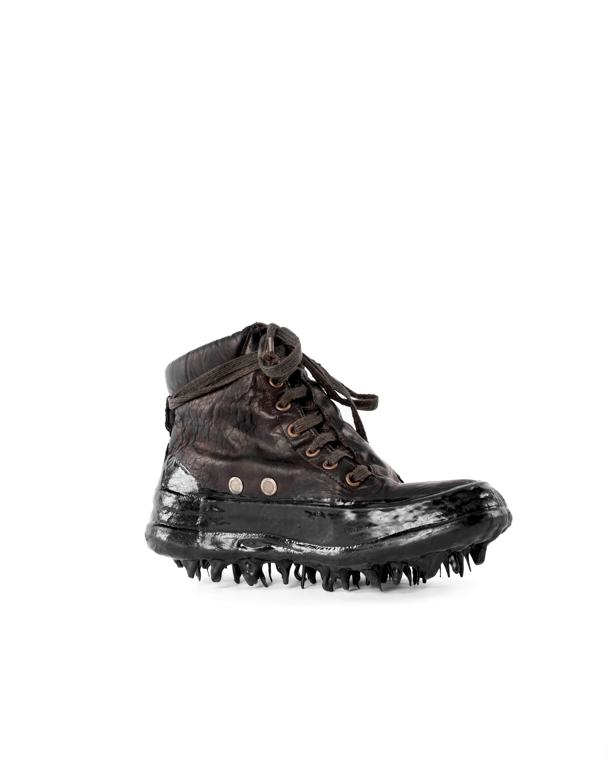 Carol Christian Poell O.D Prosthetic Drip Rubber Sneaker