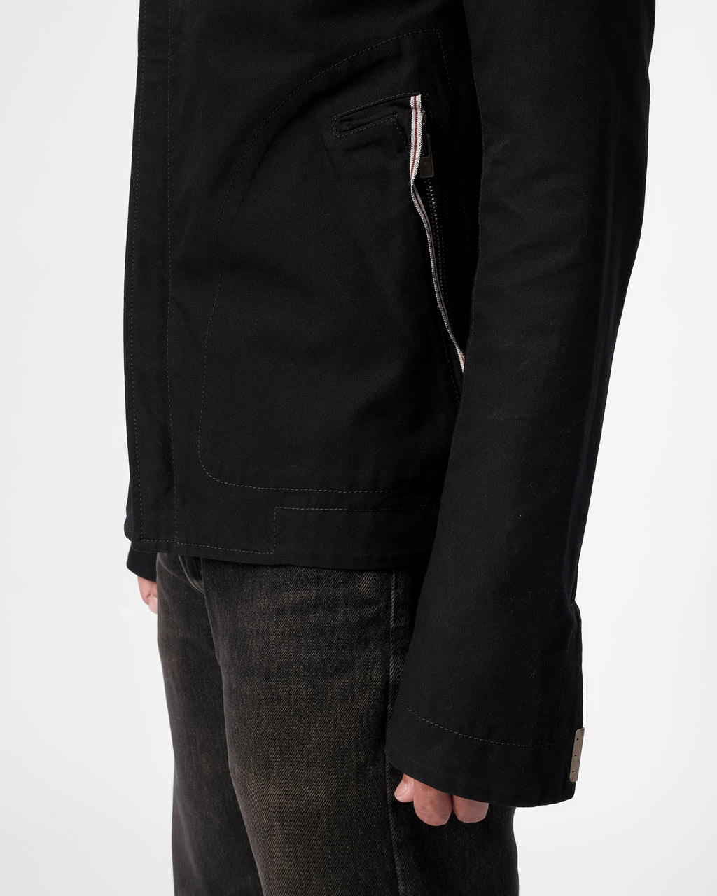 Carol Christian Poell Self Edge Tailored Crossfront Blouson