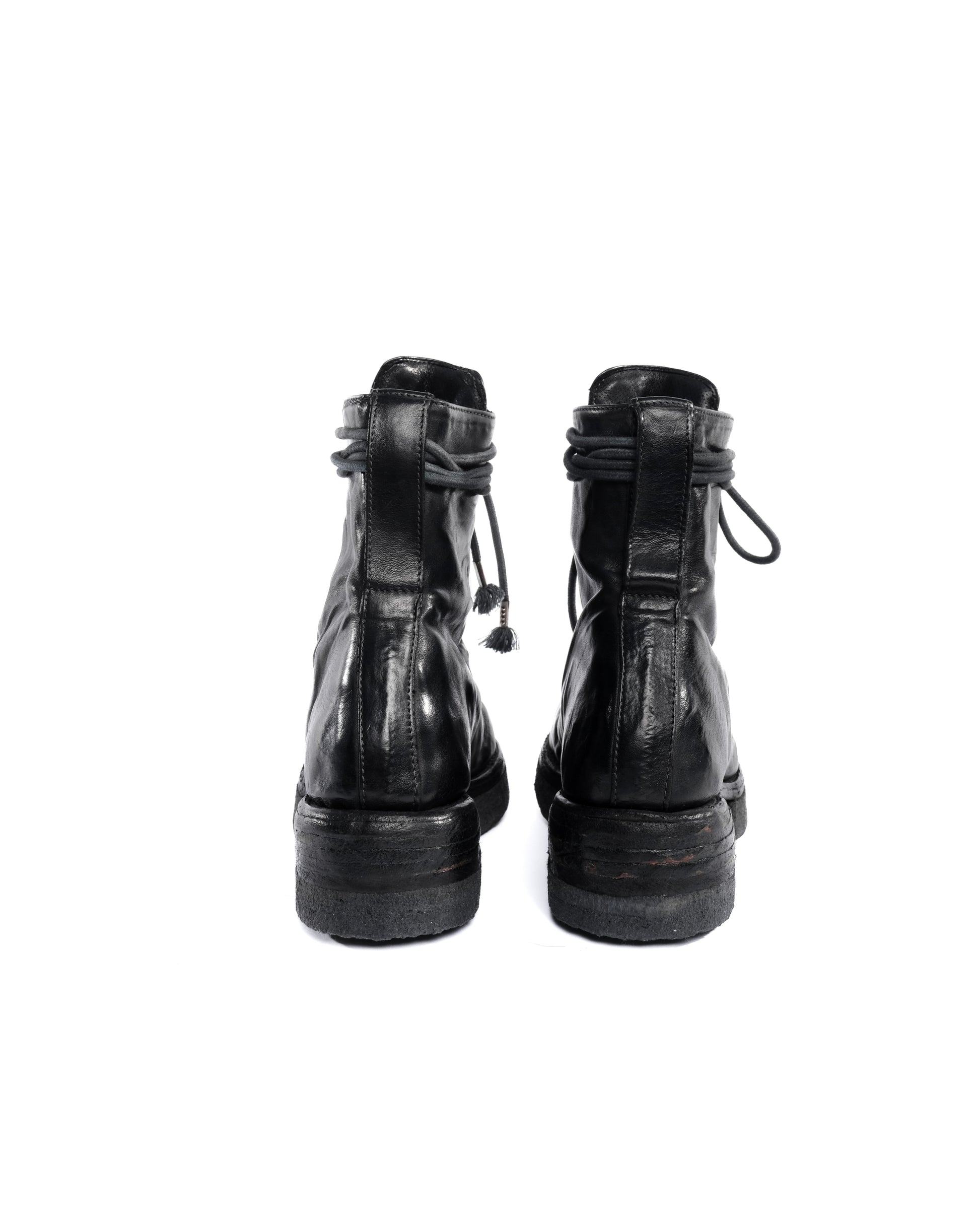 Carol Christian Poell Paper Dart Combat Boots