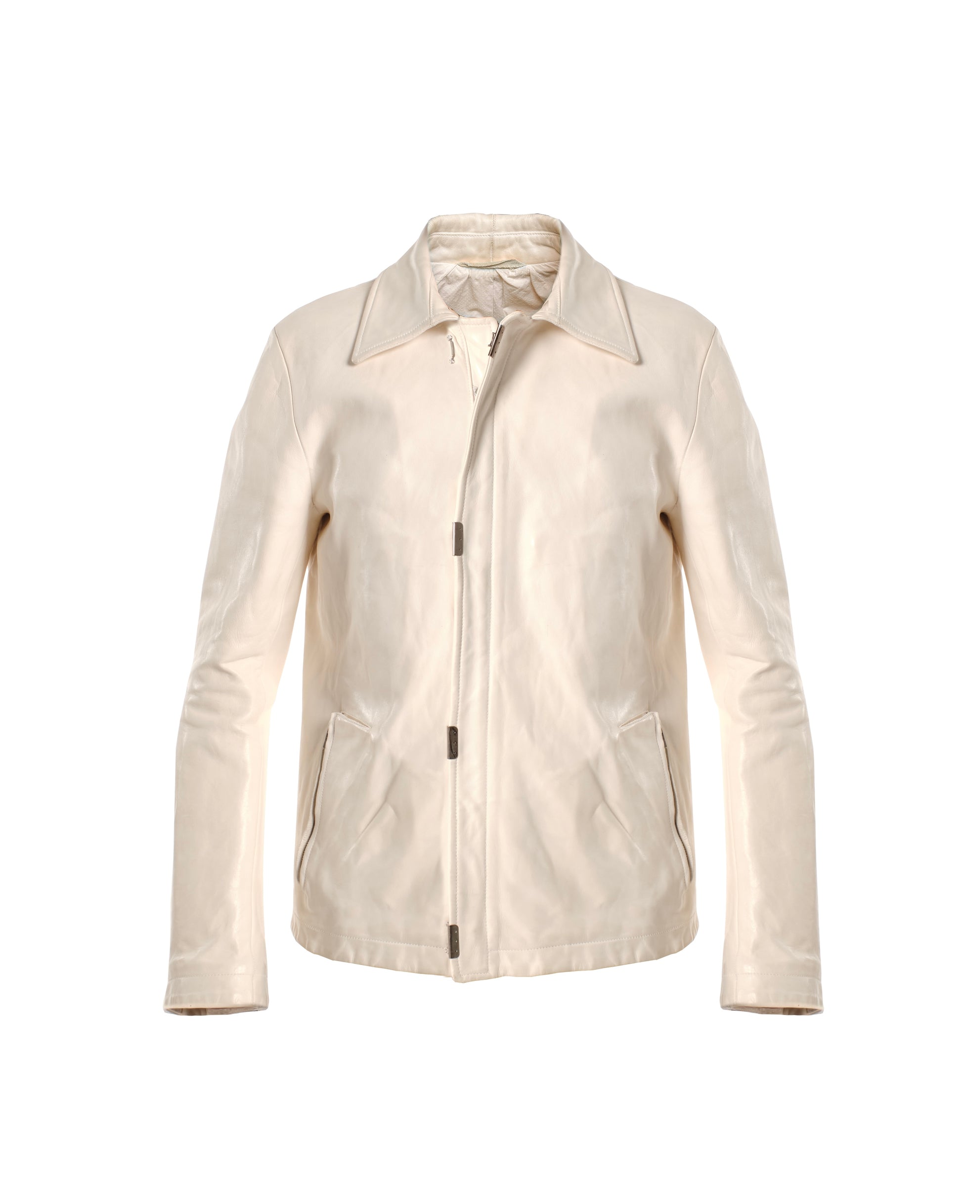 Carol Christian Poell O.D Lined Scarstitched Leather Jacket