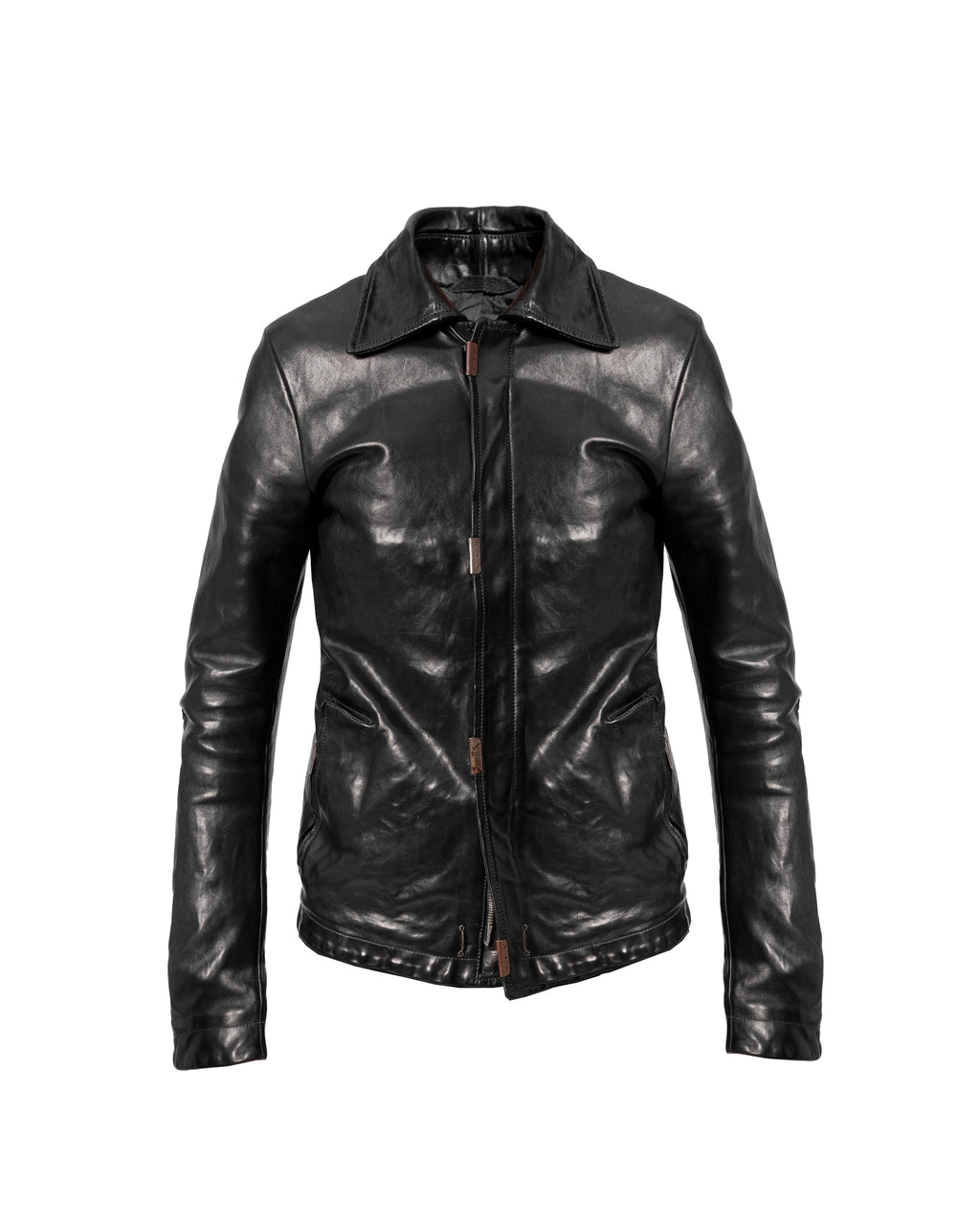 Carol Christian Poell O.D Lined Scarstitched Leather Jacket