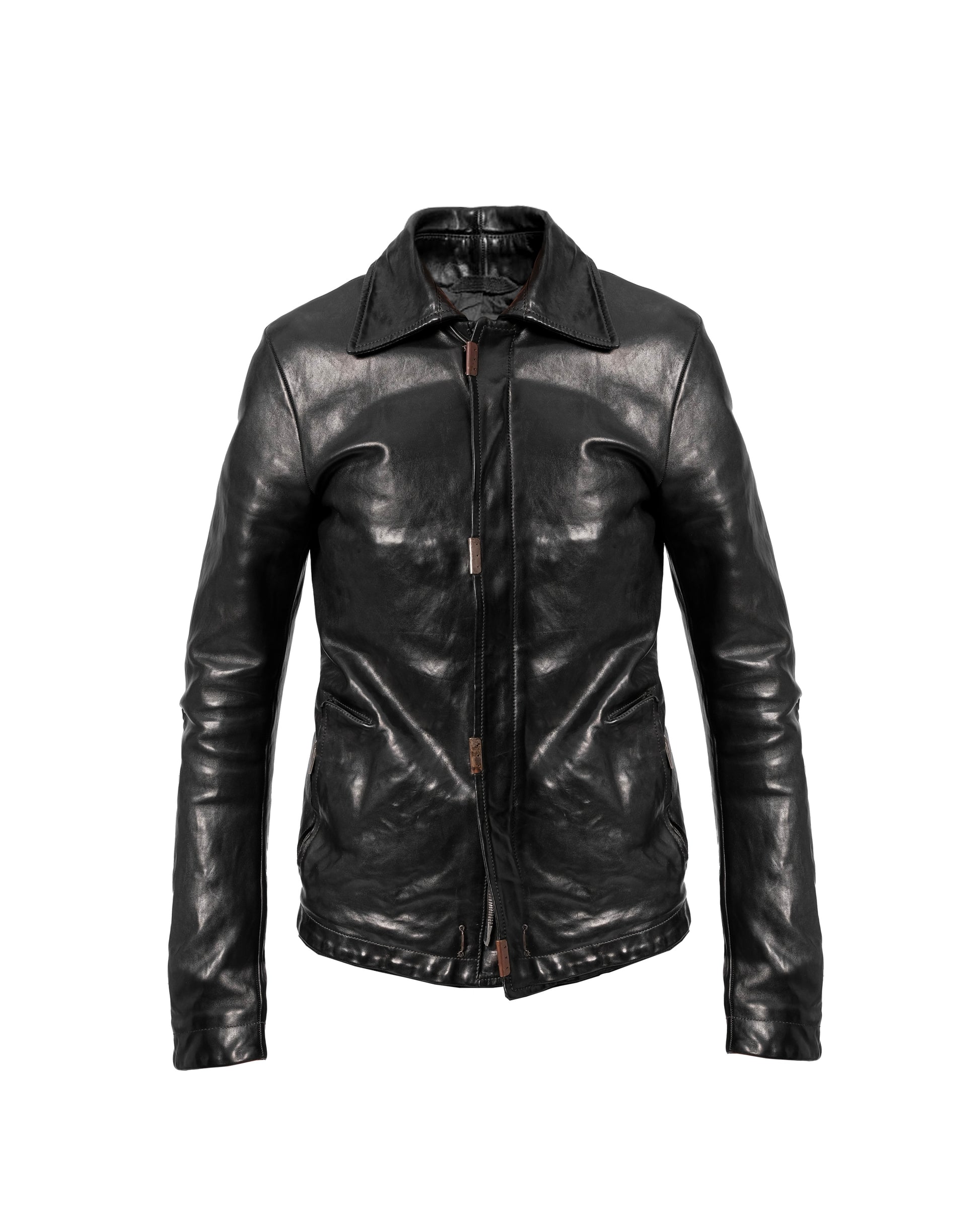Carol Christian Poell O.D Lined Scarstitched Leather Jacket