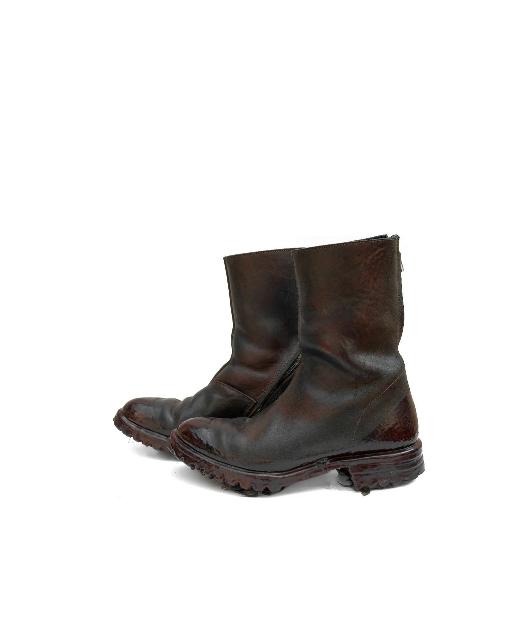 Carol Christian Poell Tornado Rubber Drip Goodyear Boots