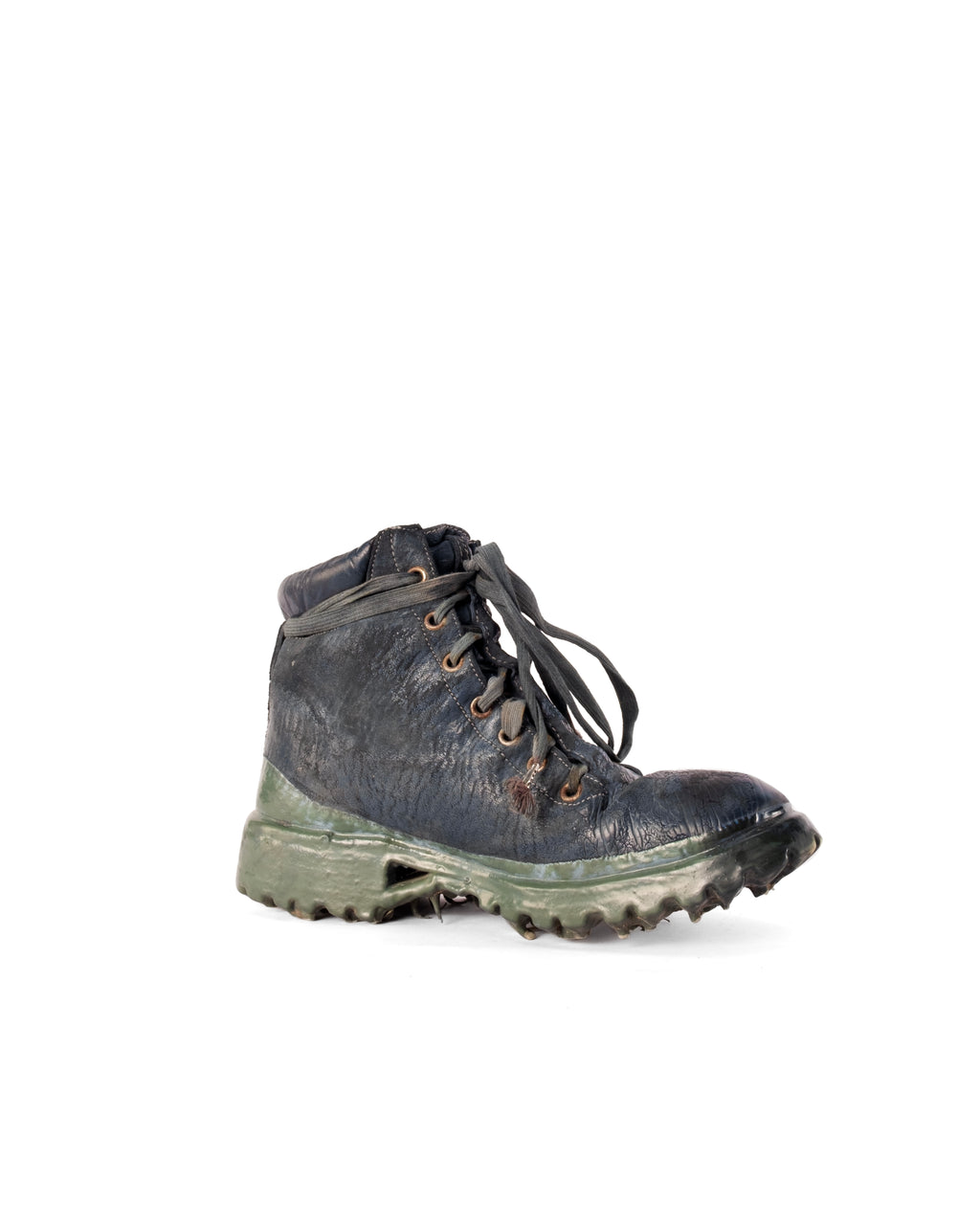 Carol Christian Poell O.D Prosthetic Drip Rubber Workboots