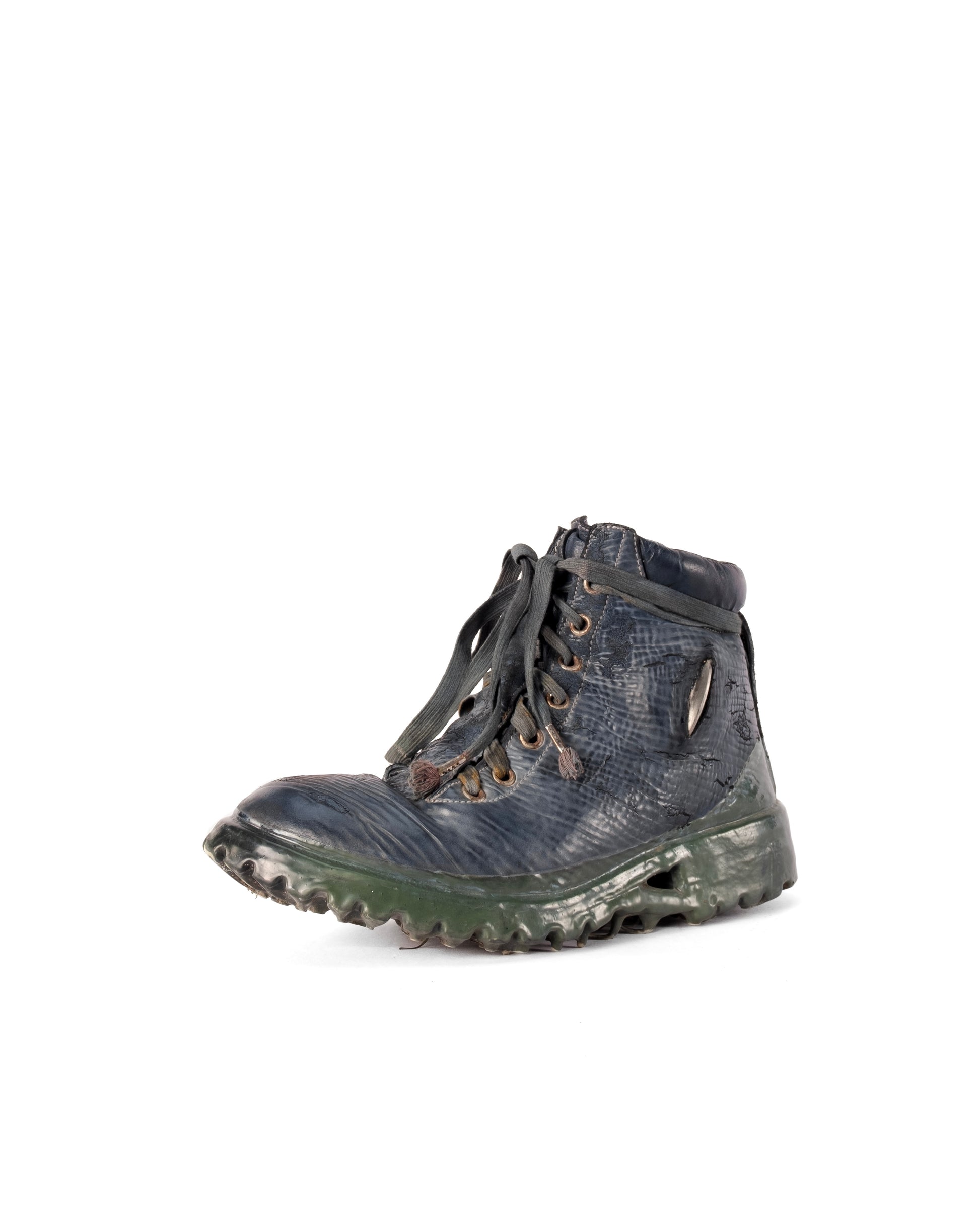 Carol Christian Poell O.D Prosthetic Drip Rubber Workboots