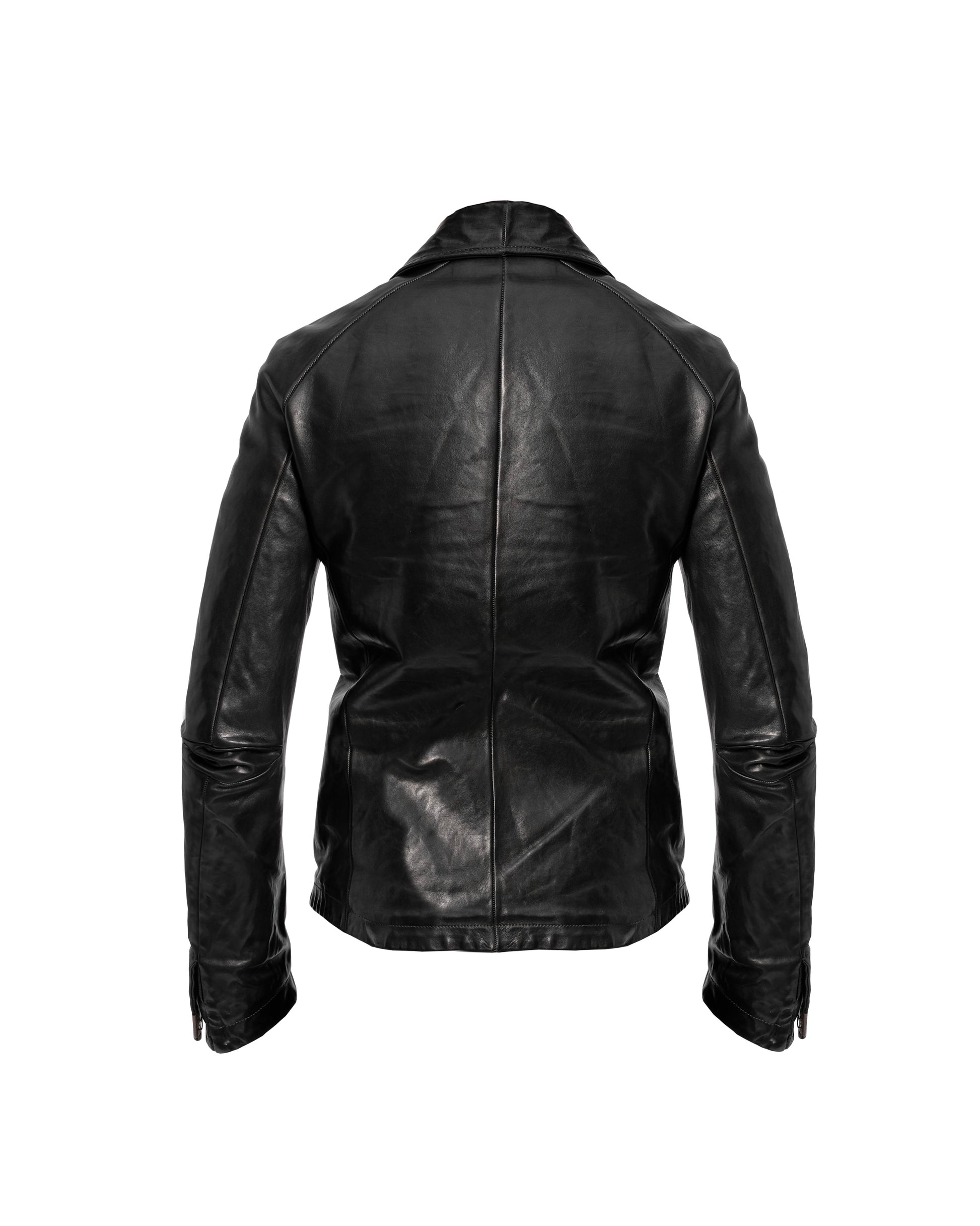 Carol Christian Poell O.D Lined Scarstitched Leather Jacket