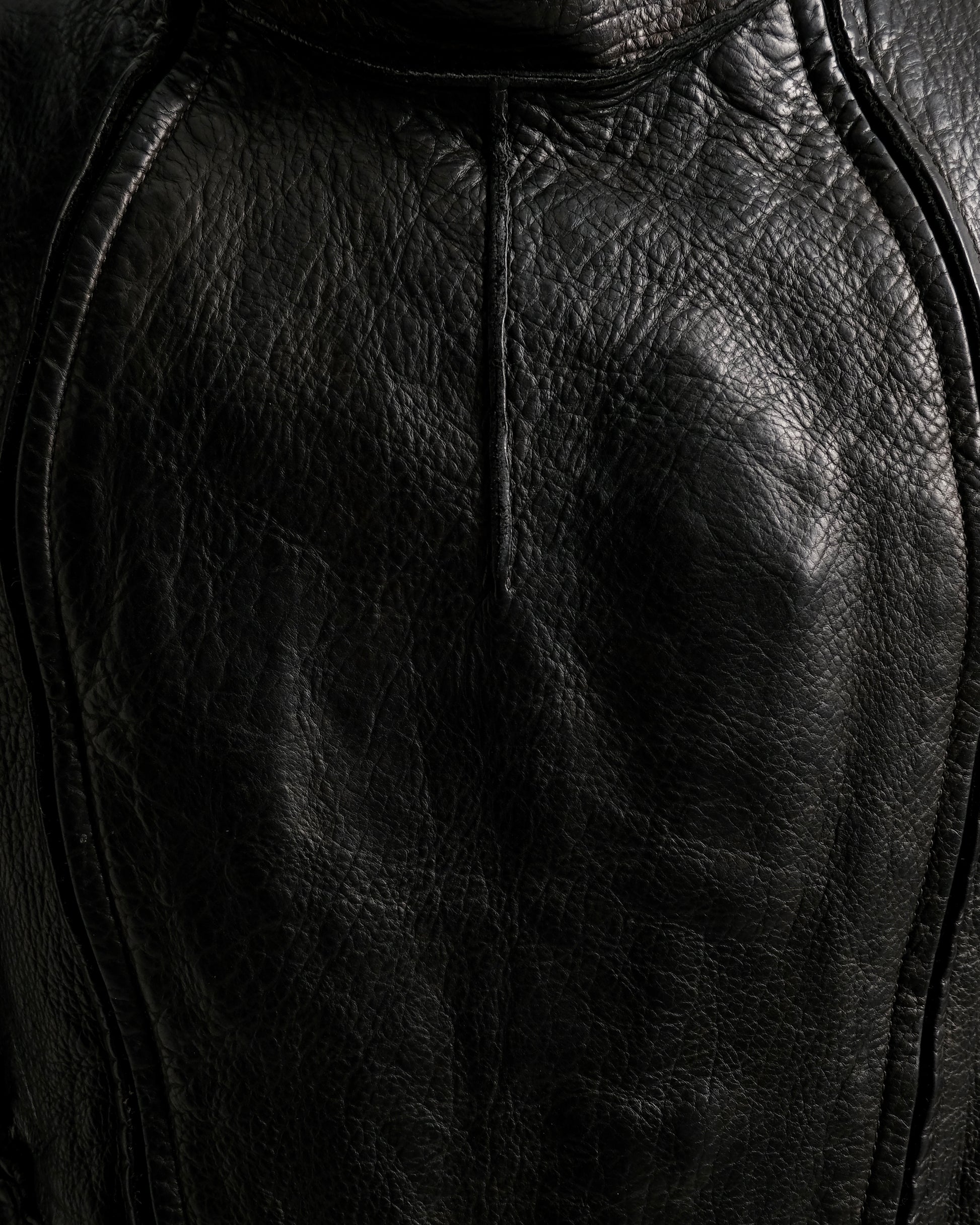 Carol Christian Poell O.D Lined Pinch Seam Double Zip Fencing Jacket