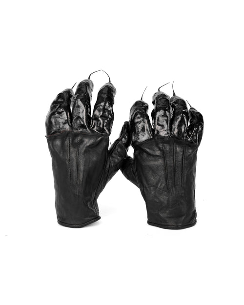 Carol Christian Poell O.D Drip Leather Gloves