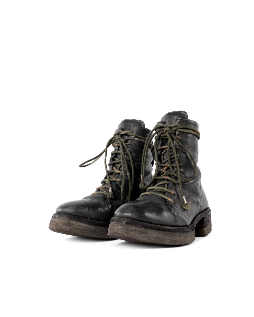 Carol Christian Poell O.D Paper Dart Combat Boots