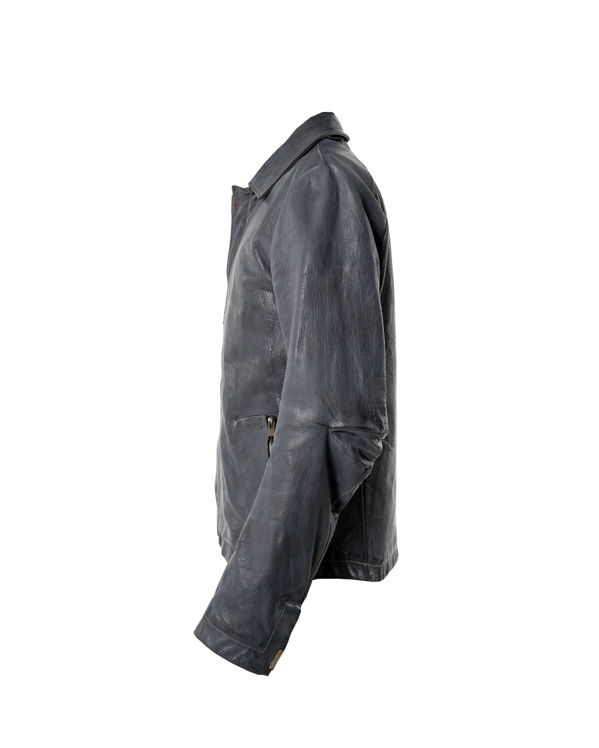 Carol Christian Poell O.D Lined Scarstitched Leather Jacket