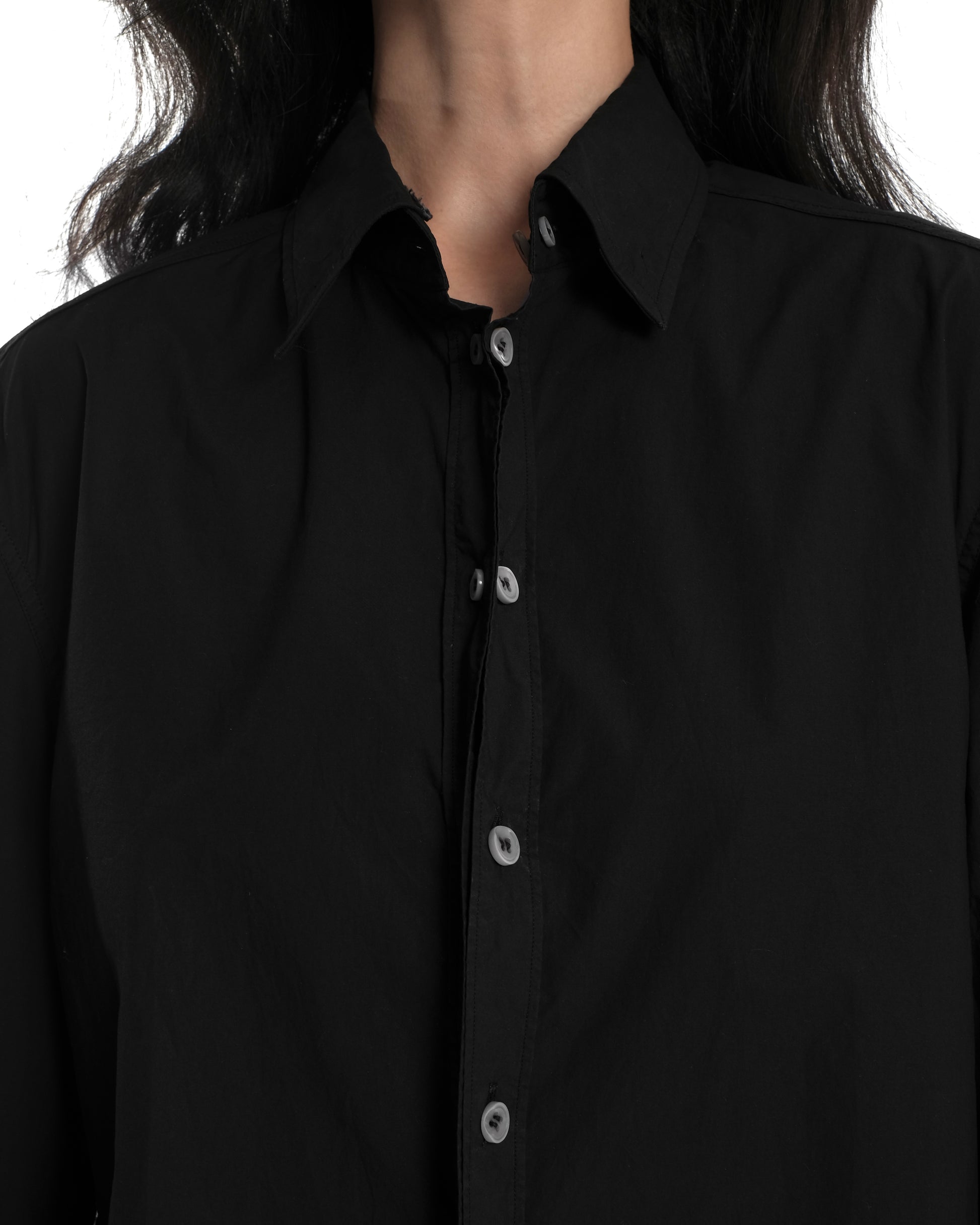 Carol Christian Poell The White Shirt In Black