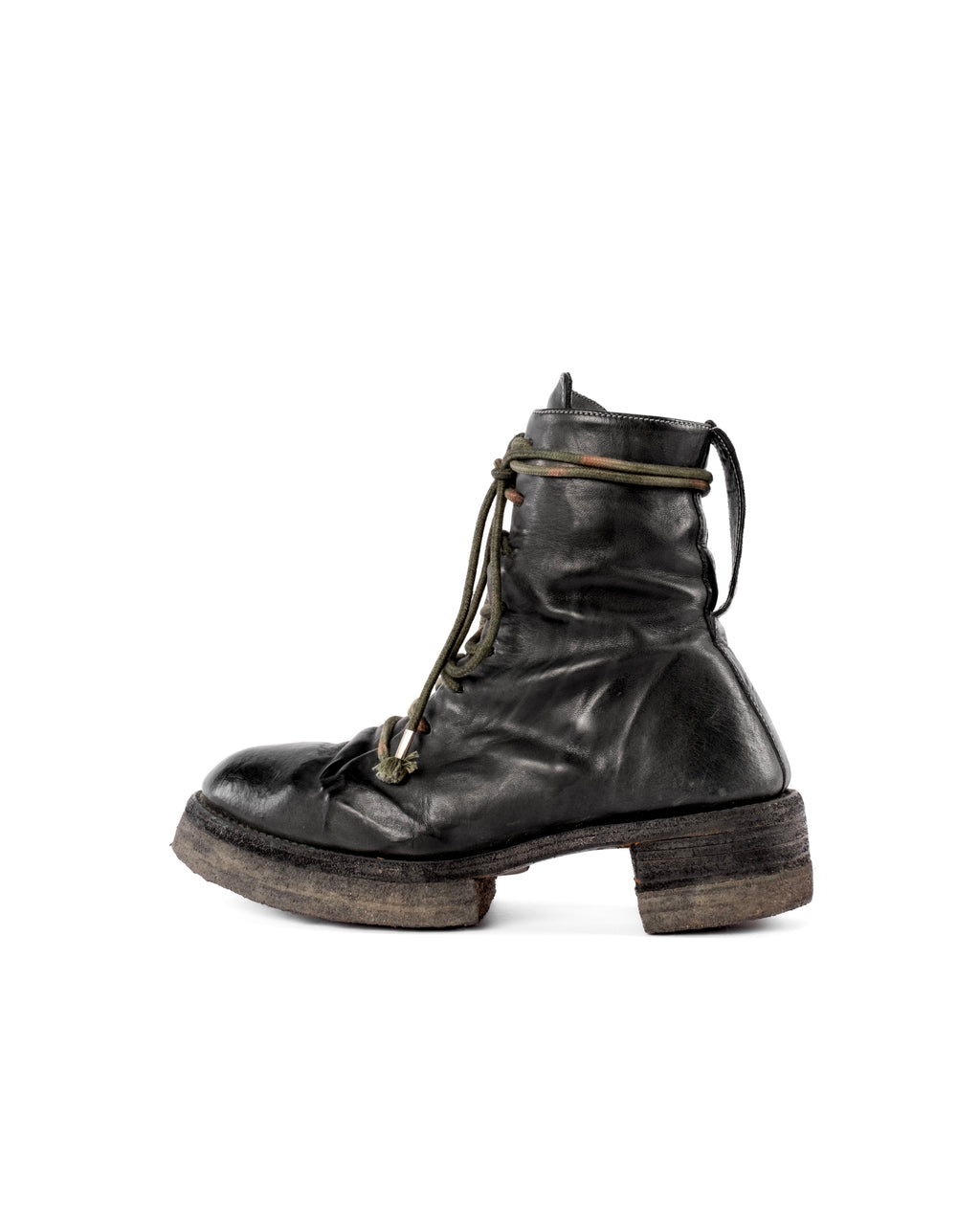 Carol Christian Poell O.D Paper Dart Combat Boots