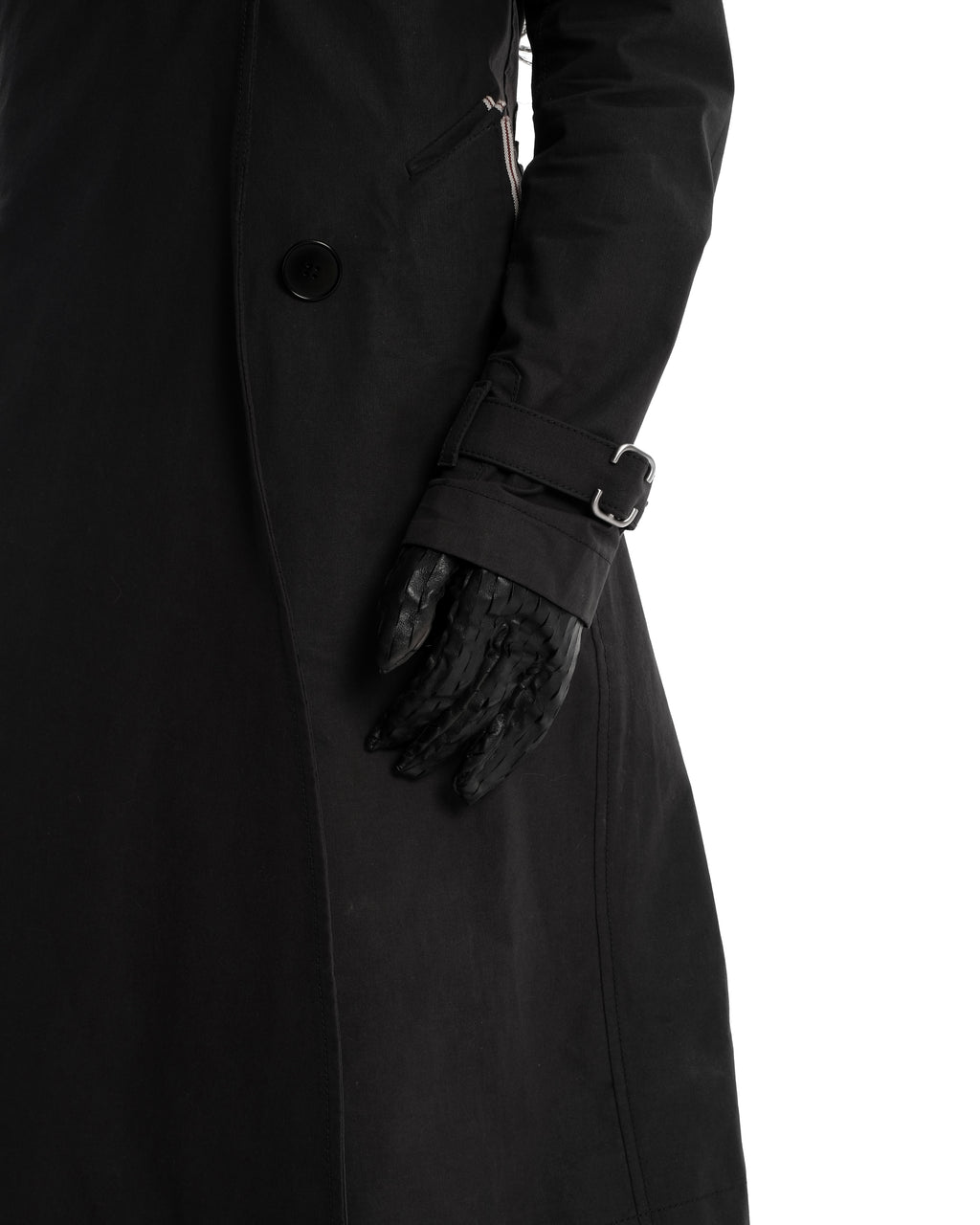 Self Edge Tailored Crossfront Trench Coat