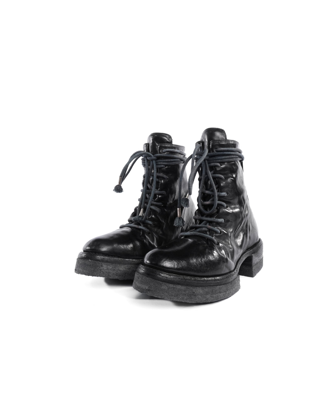 Carol Christian Poell Paper Dart Combat Boots