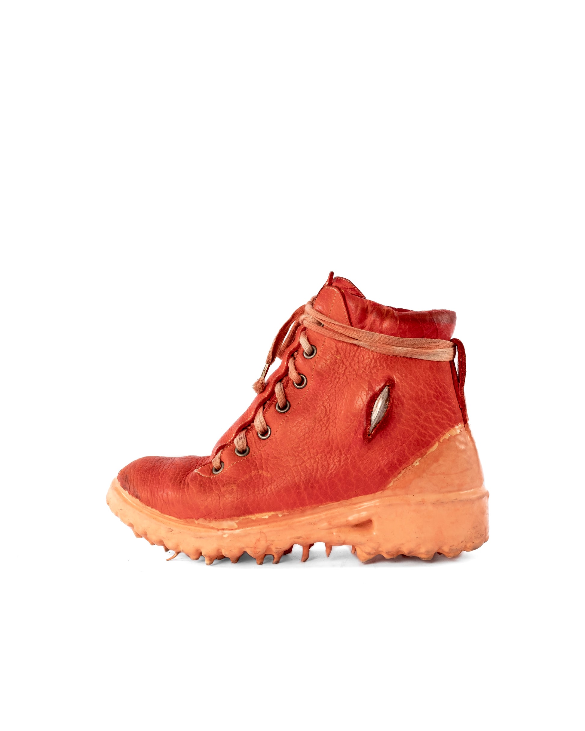 Carol Christian Poell O.D Prosthetic Drip Rubber Workboots