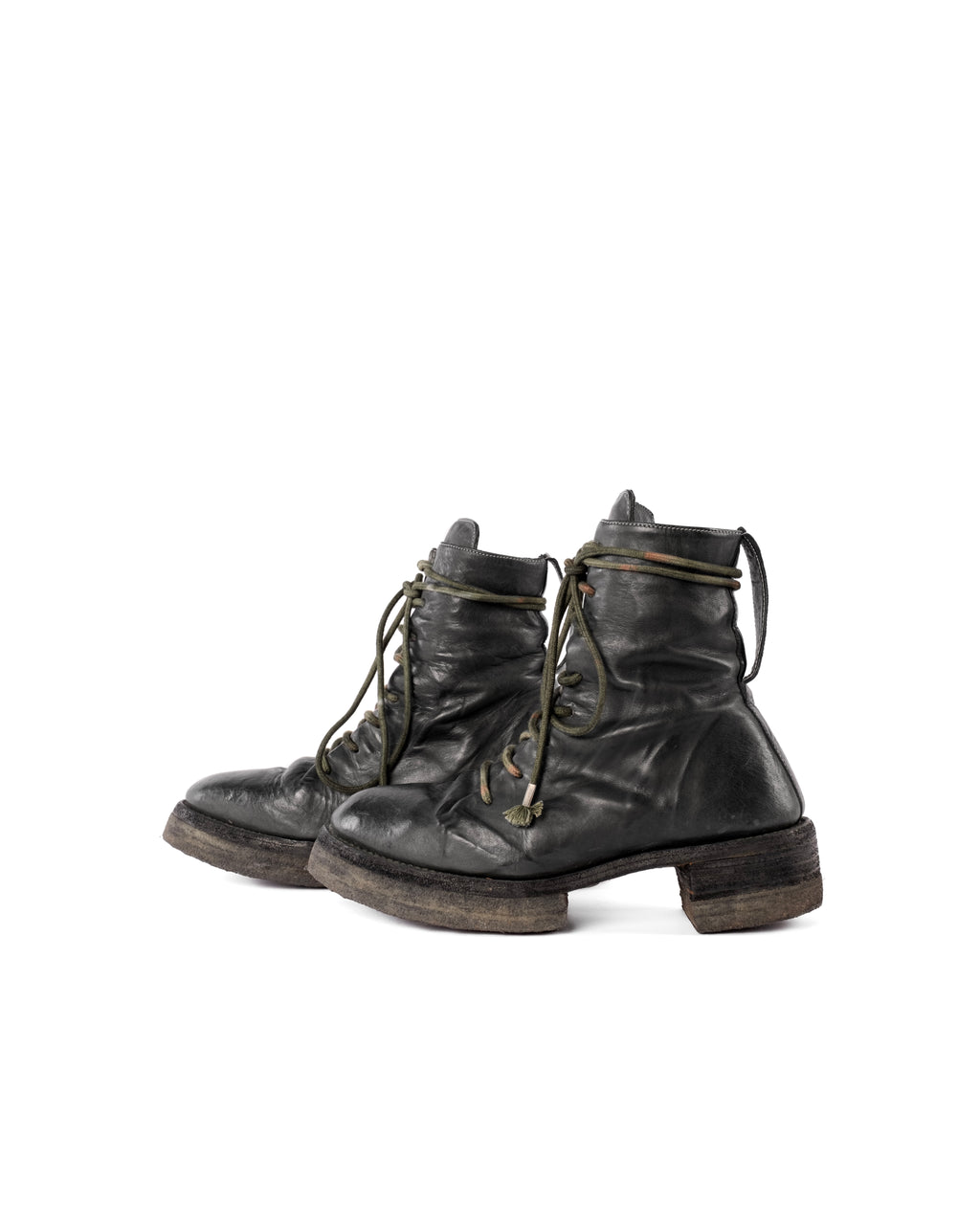 Carol Christian Poell O.D Paper Dart Combat Boots