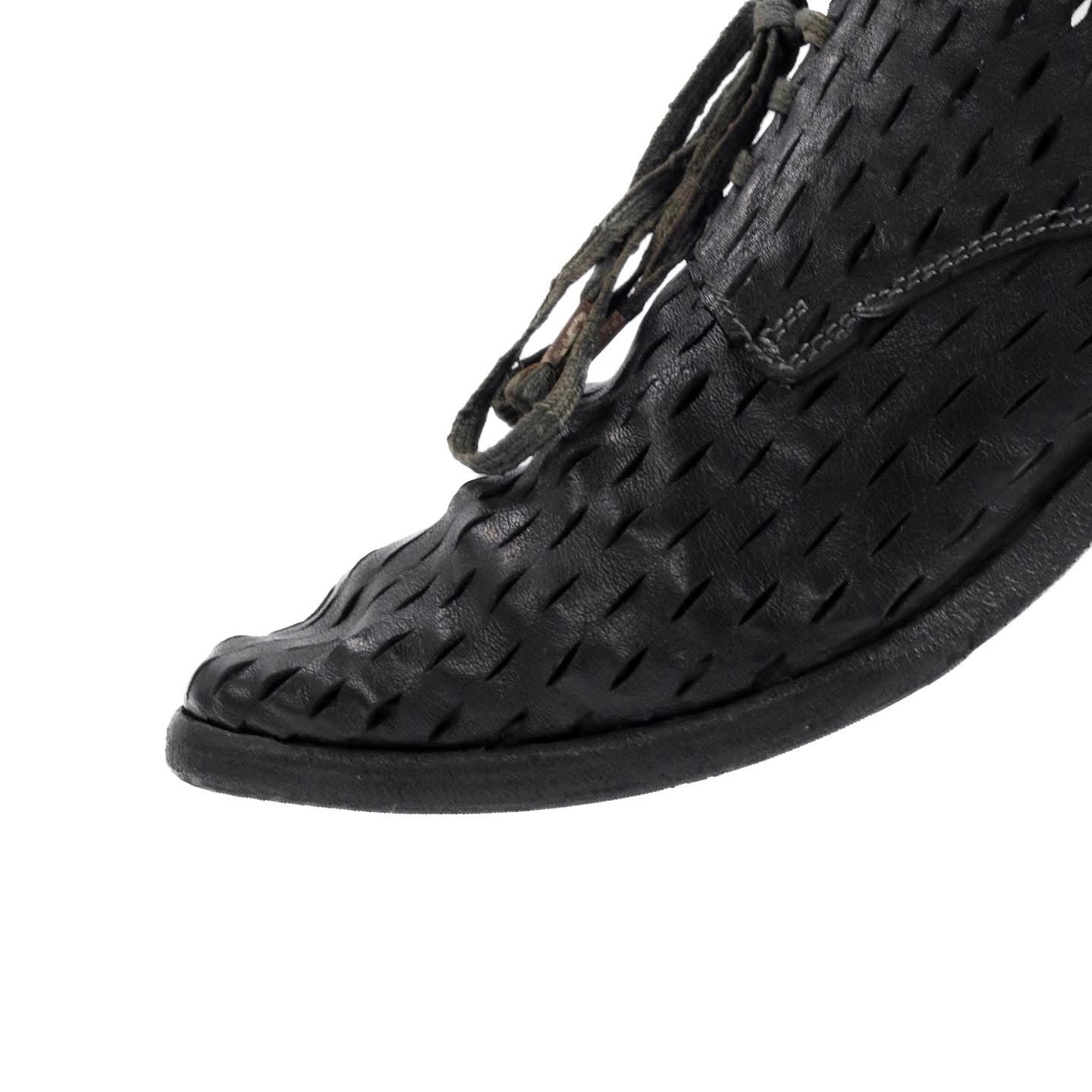 Carol Christian Poell Laser Cut Derby