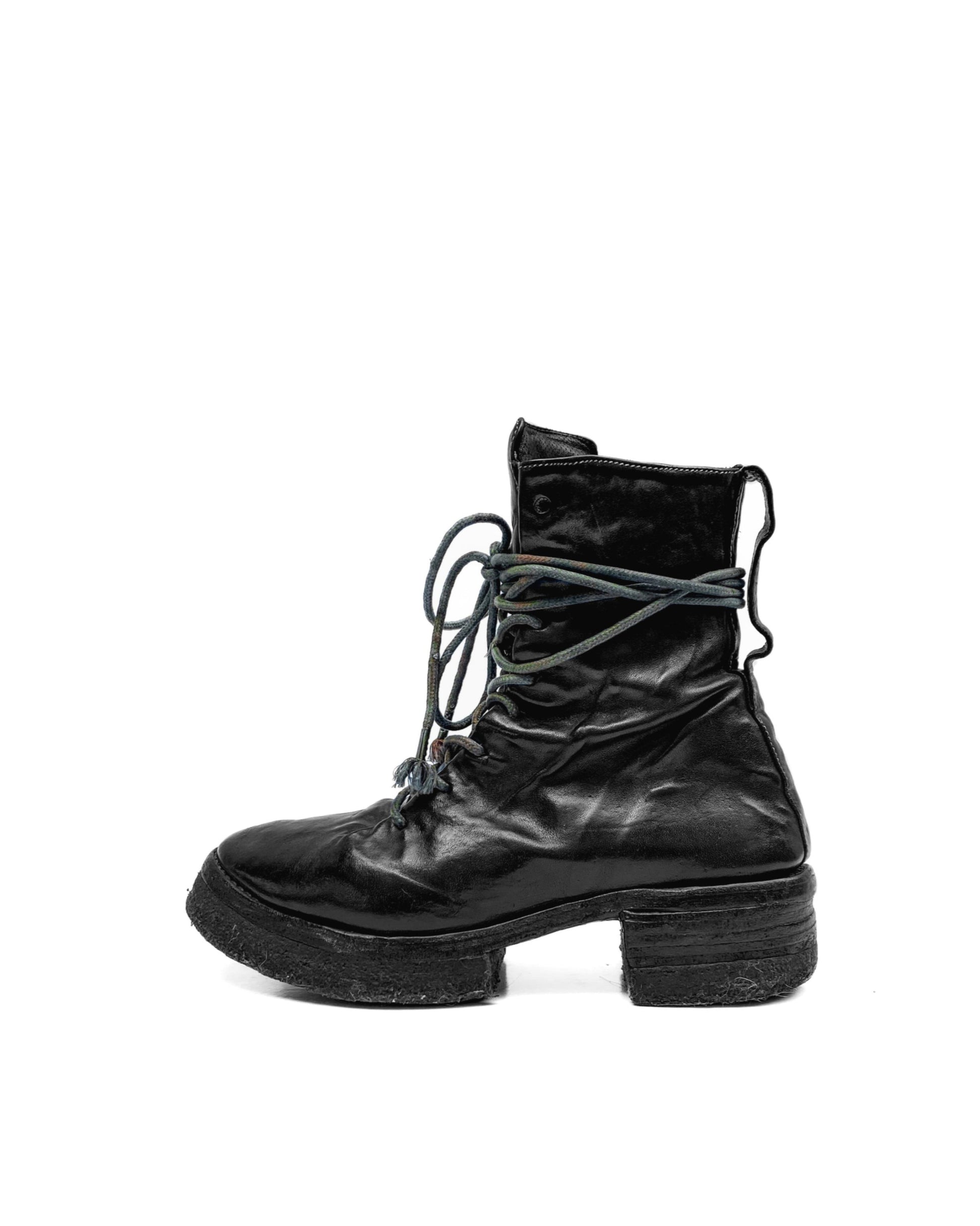 Carol Christian Poell Paper Dart Combat Boots