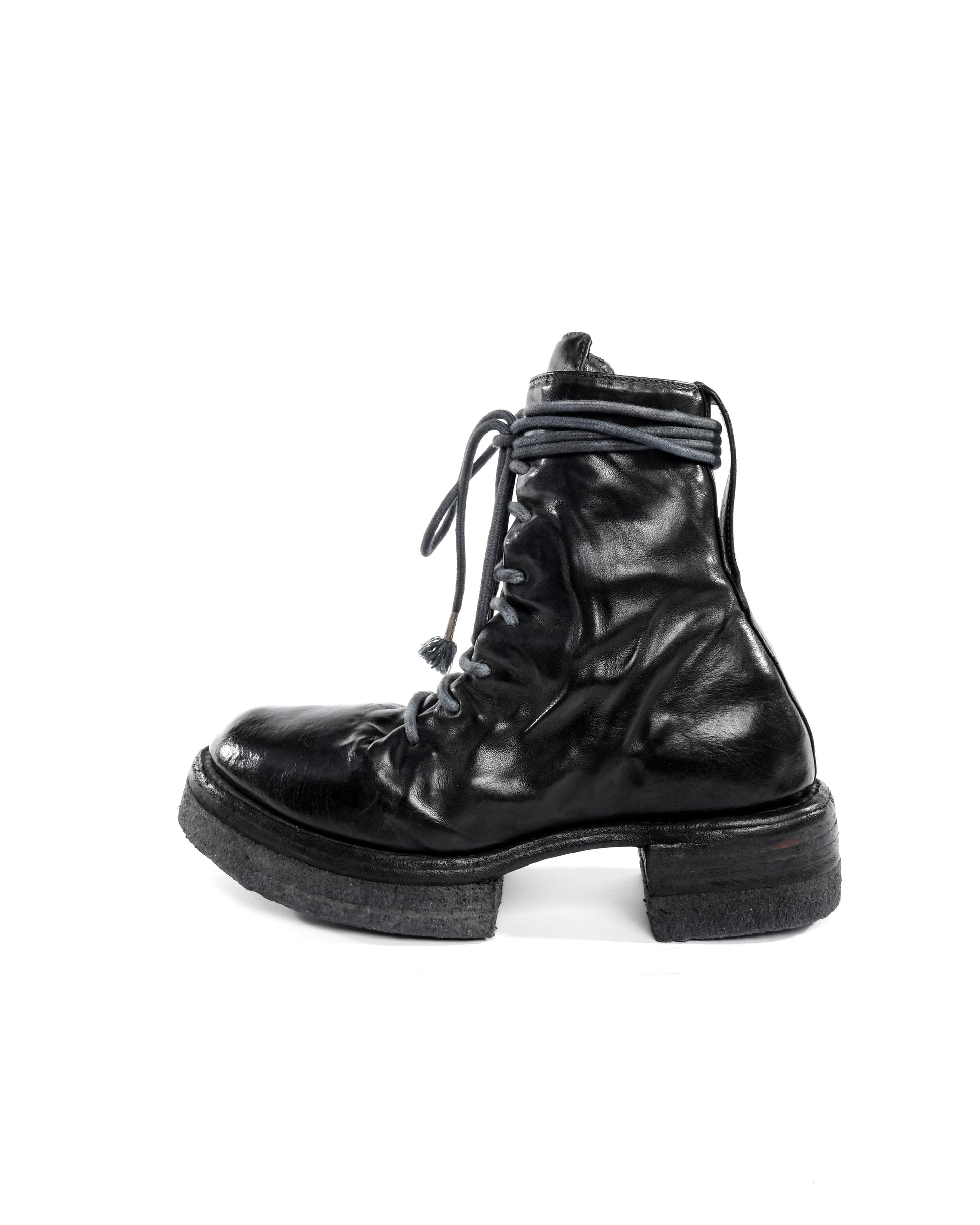 Carol Christian Poell Paper Dart Combat Boots