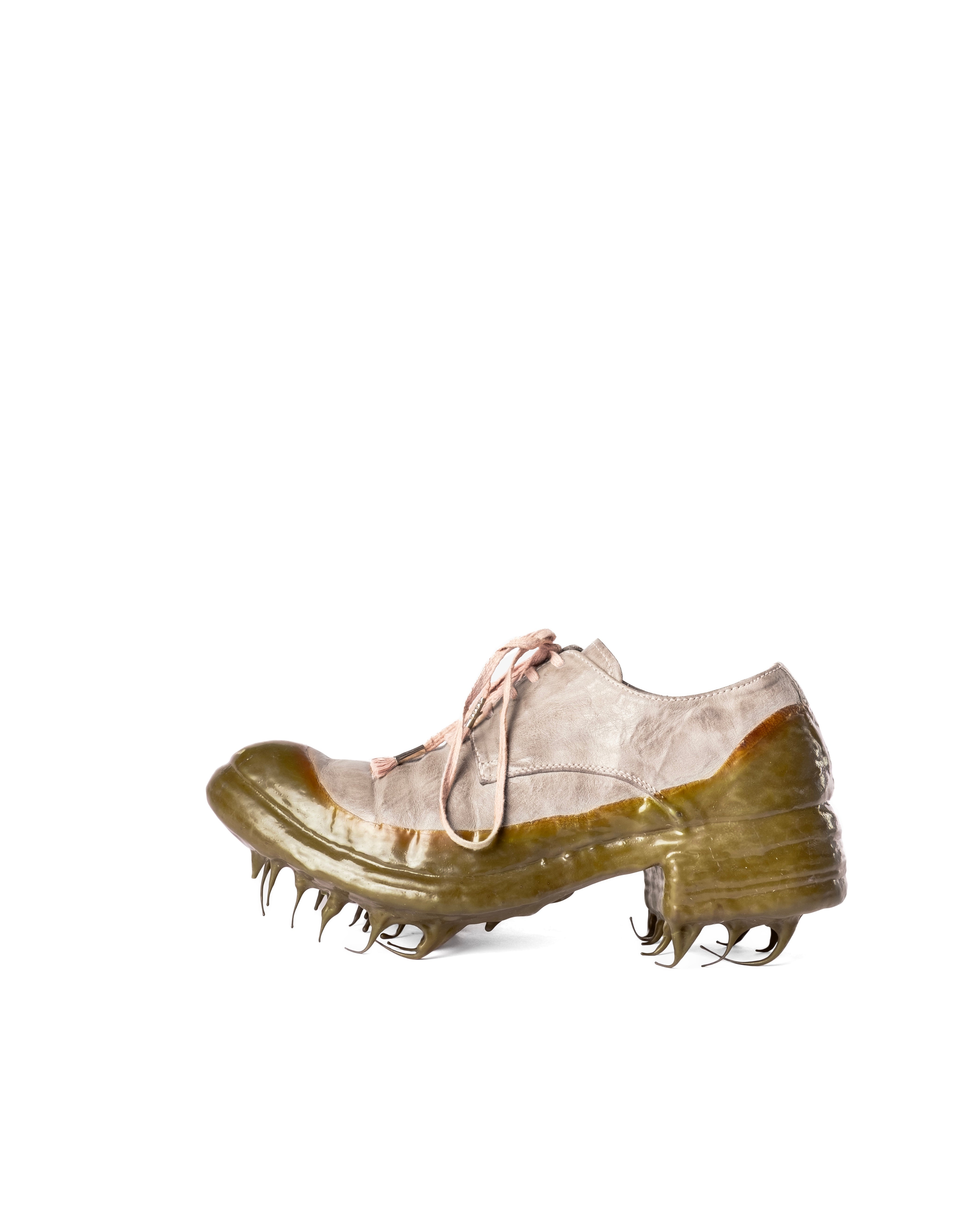 Carol Christian Poell O.D Goodyear Drip Rubber Derby – Evolution