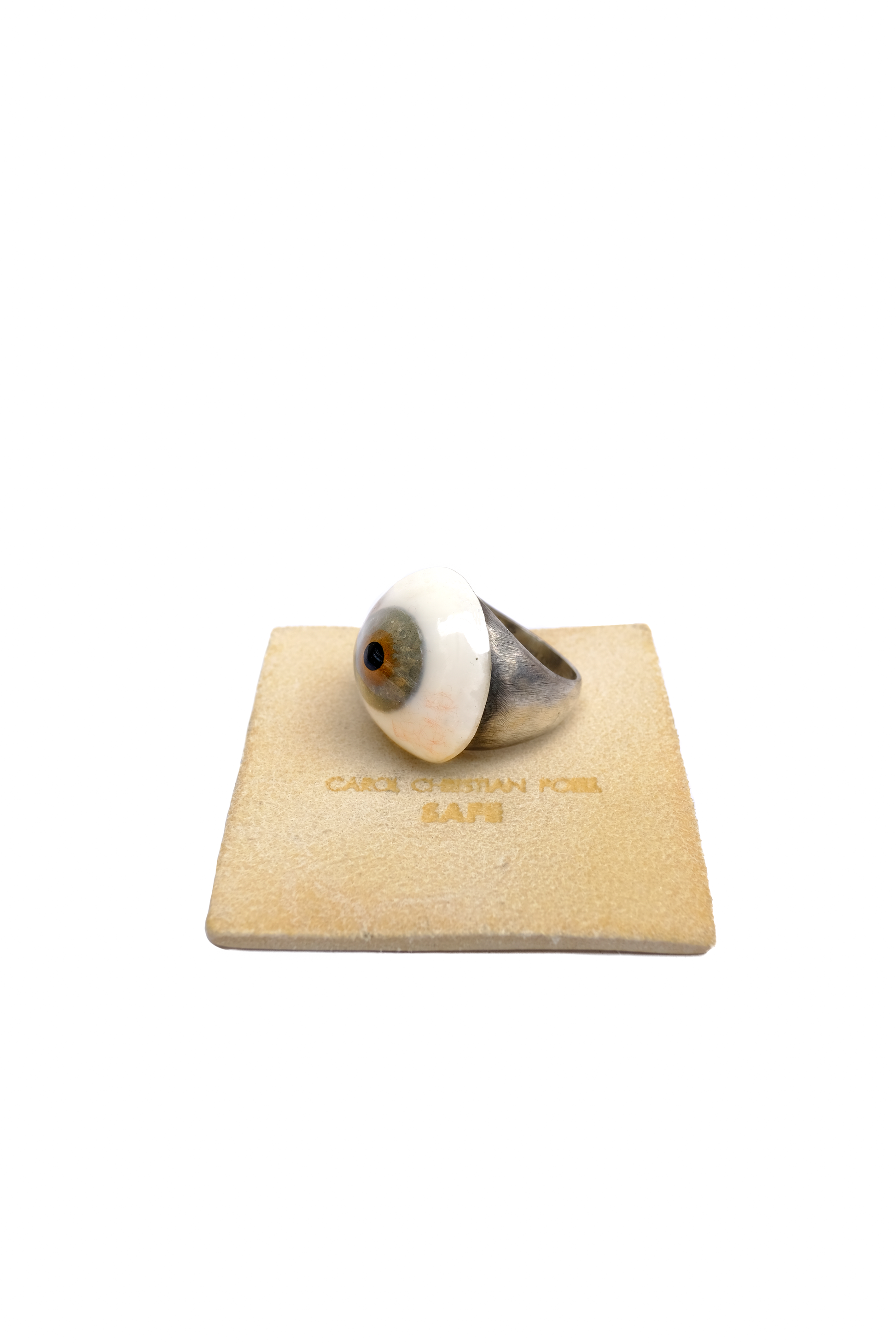 Carol Christian Poell Prosthetic Eye Silver Ring