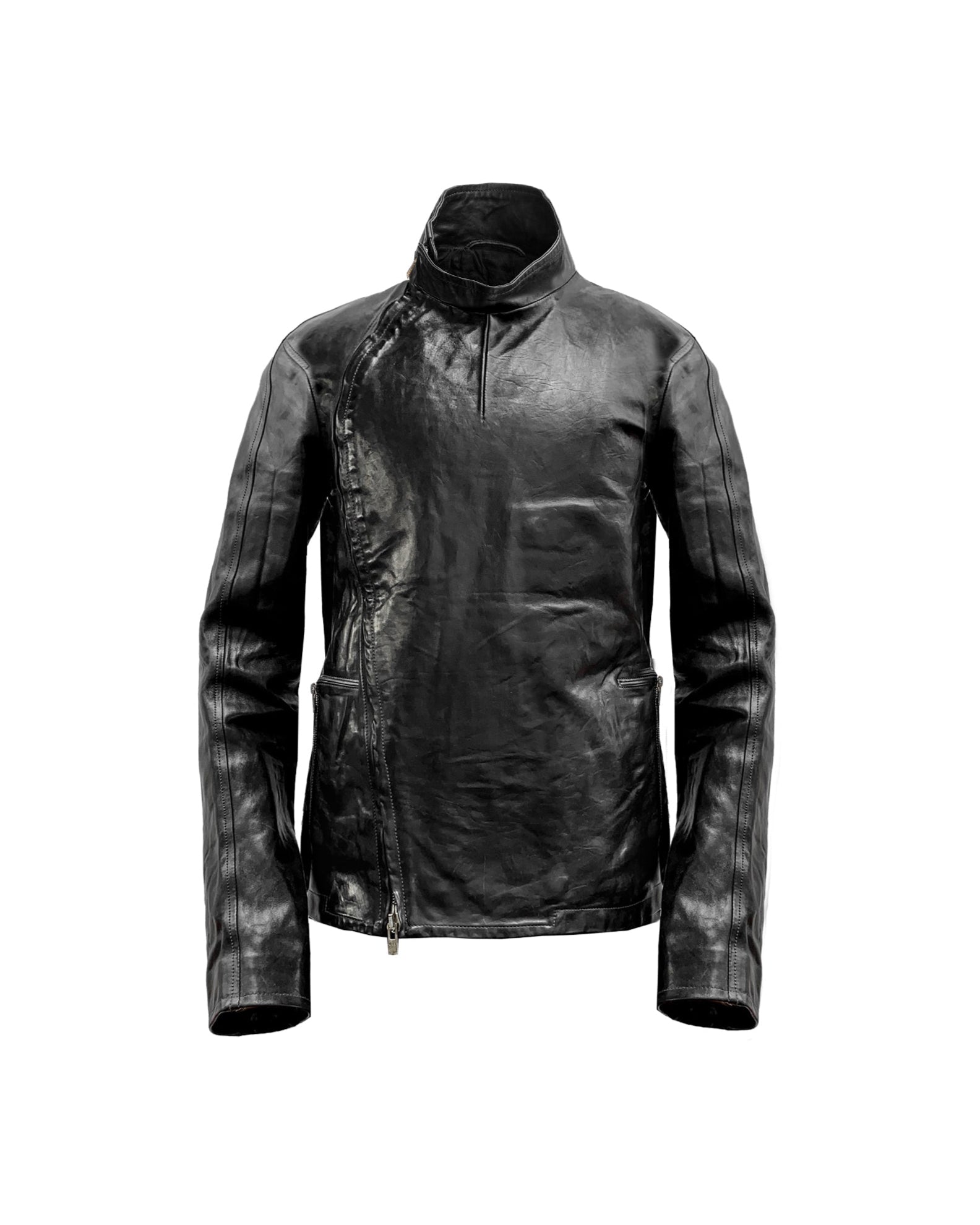 Carol Christian Poell Fencing Leather Jacket