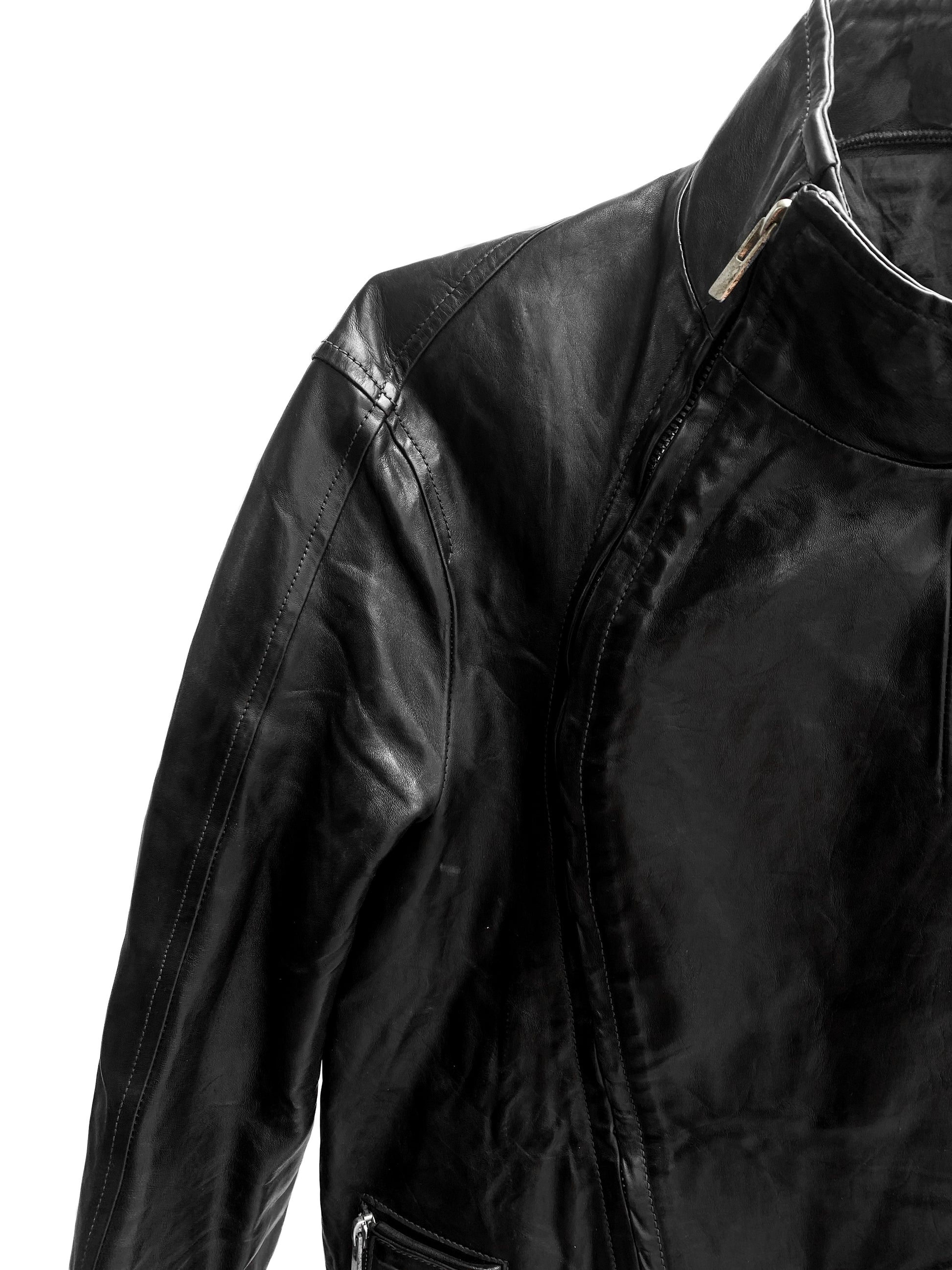 Carol Christian Poell Fencing Leather Jacket