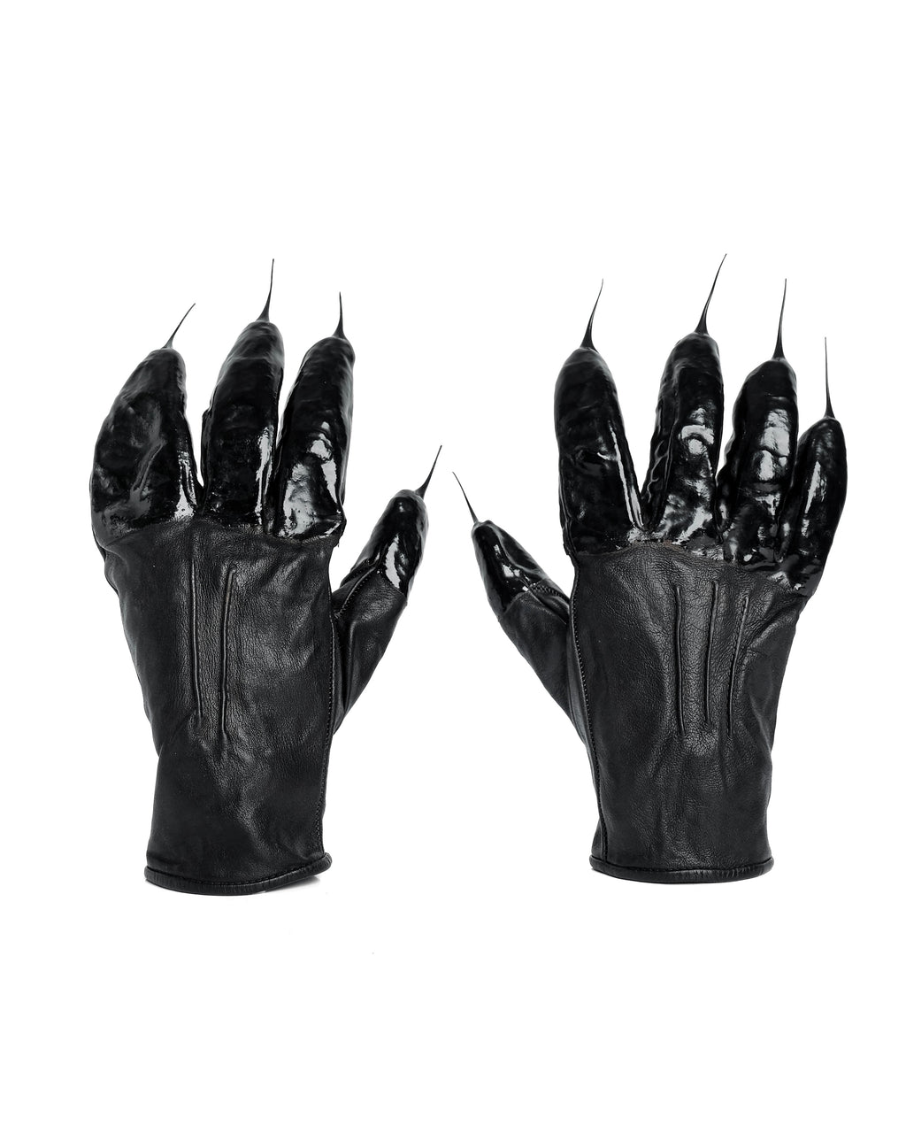 Carol Christian Poell O.D Drip Leather Gloves