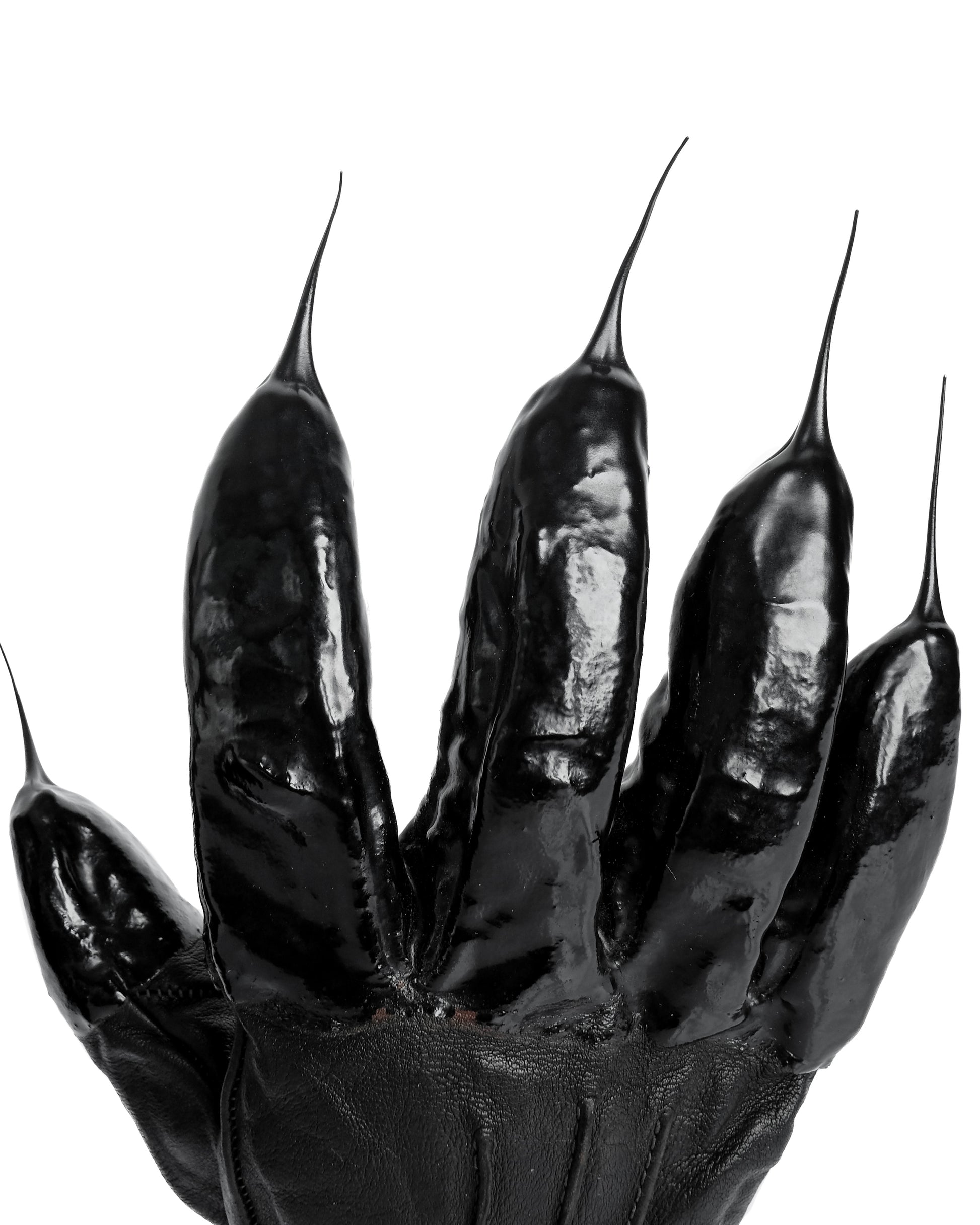 Carol Christian Poell O.D Drip Leather Gloves