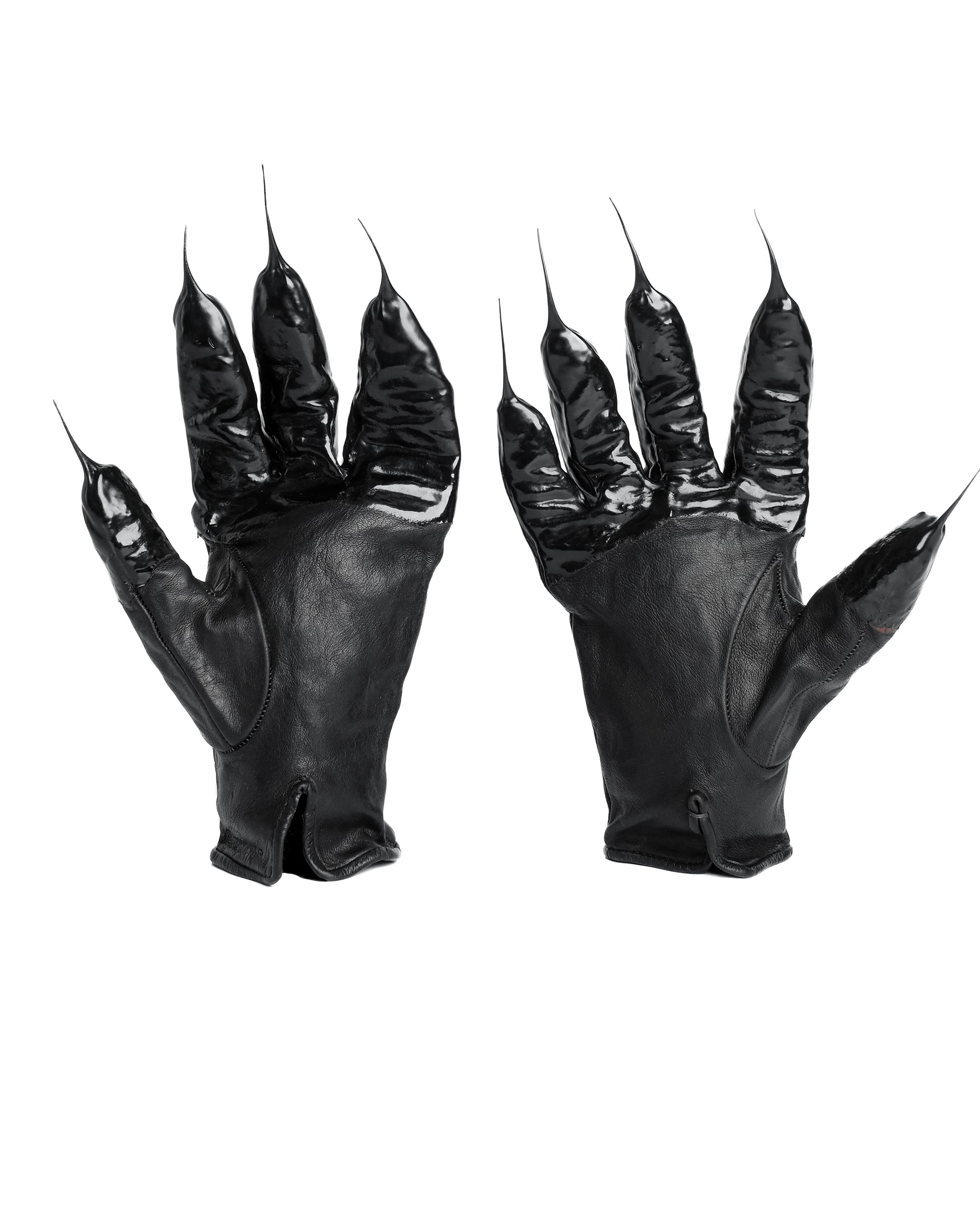 Carol Christian Poell O.D Drip Leather Gloves