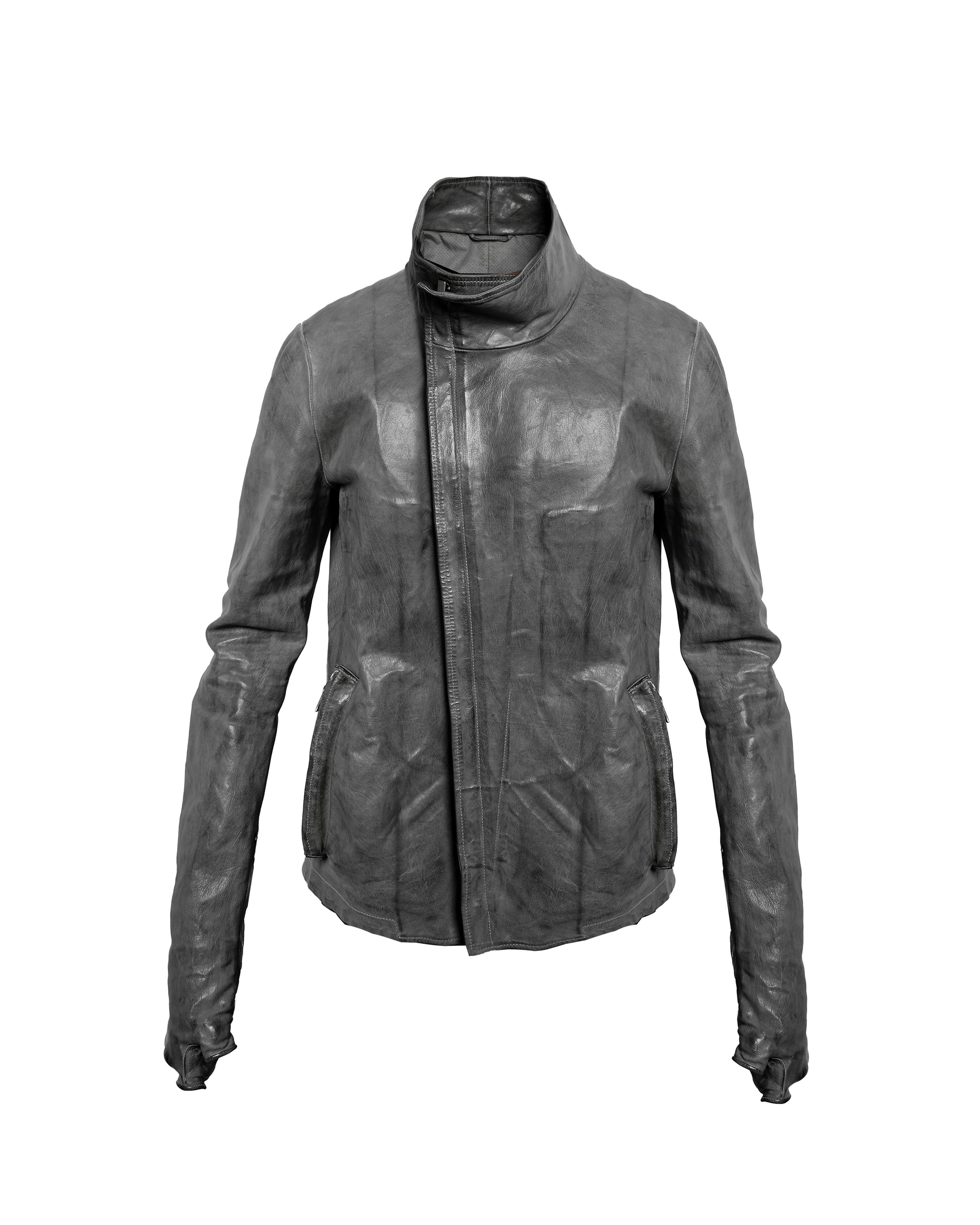 Carol Christian Poell O.D Spine Elbow Hand Leather Jacket