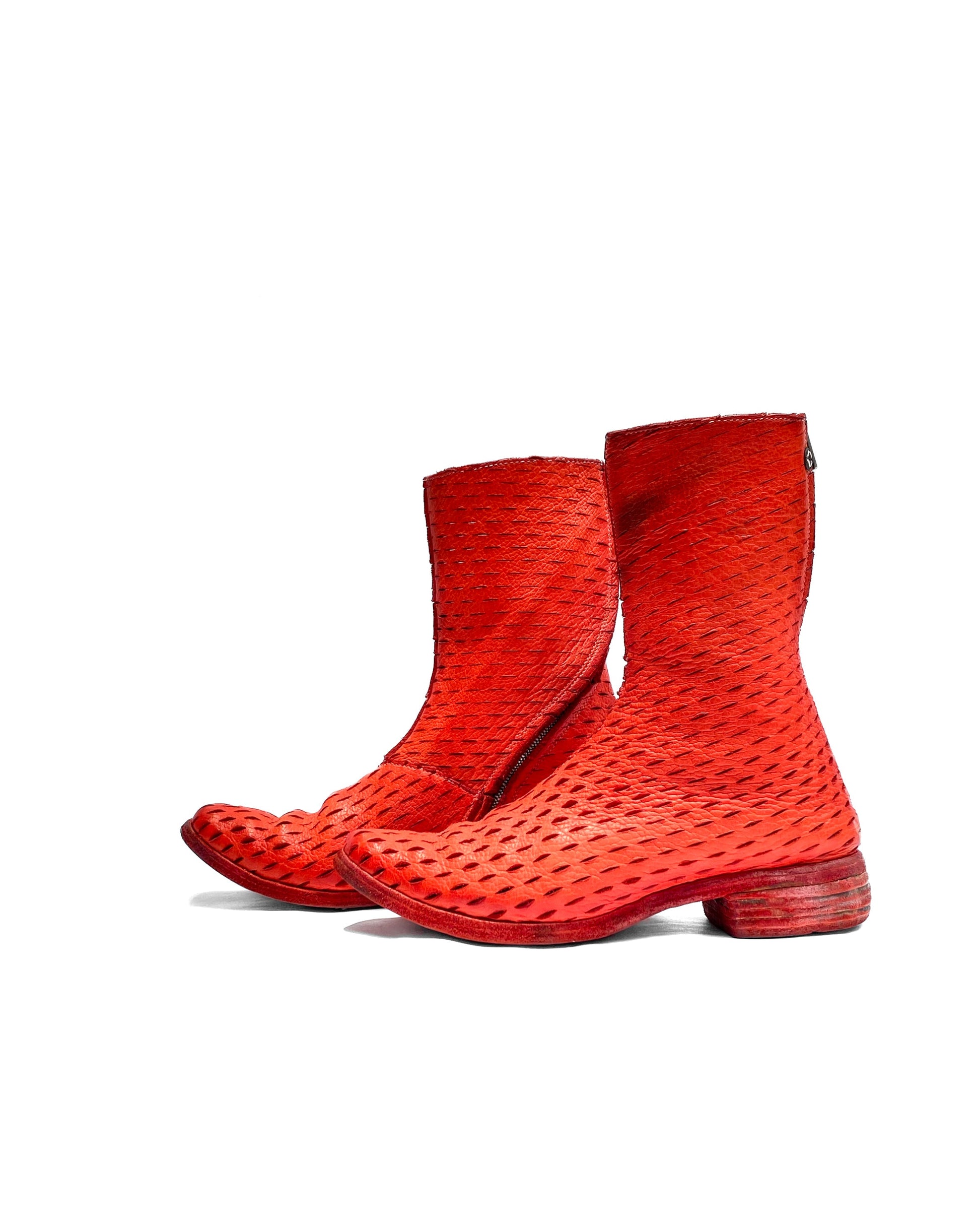Carol Christian Poell Laser Cut Tornado Boots