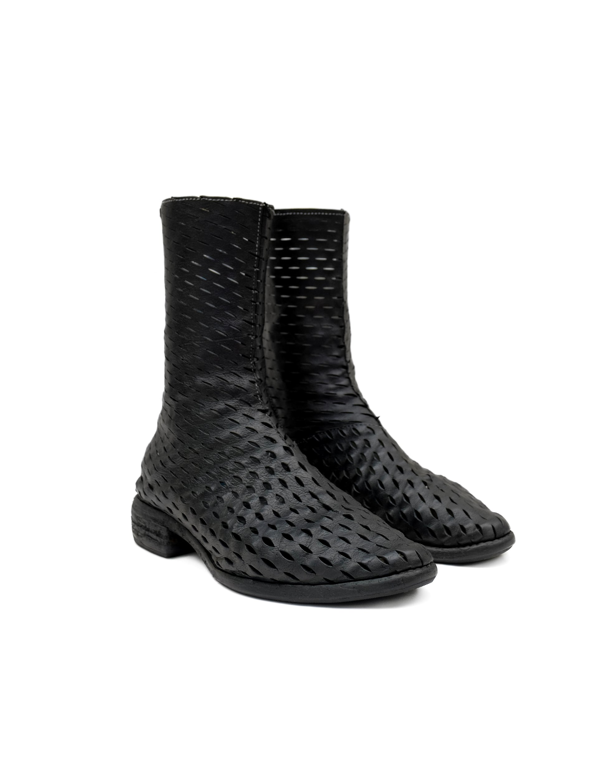 Carol Christian Poell Laser Cut Tornado Boots