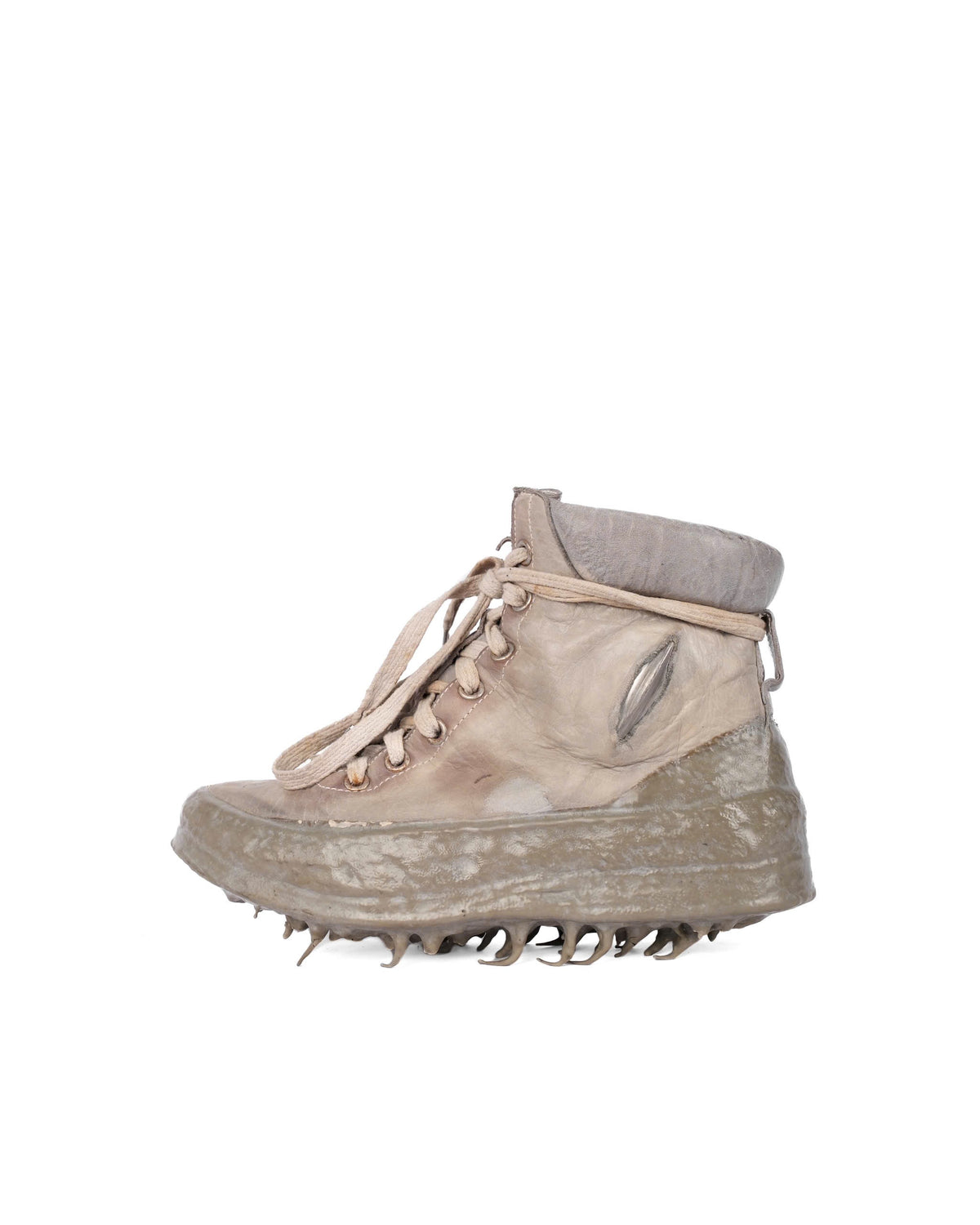 Carol Christian Poell O.D Prosthetic Drip Rubber Sneaker