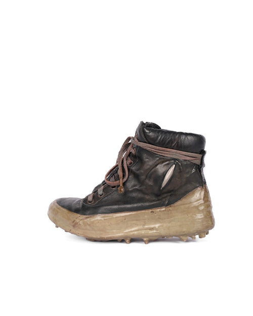 Carol Christian Poell O.D Prosthetic Drip Rubber Sneaker