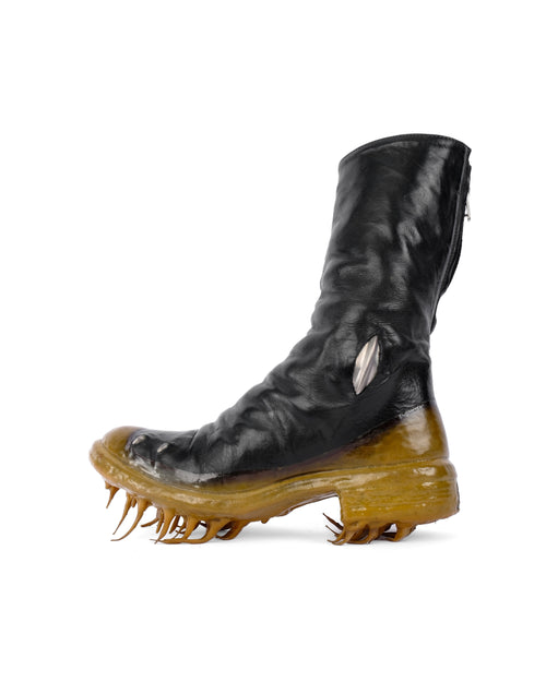Carol Christian Poell O.D Drip Rubber Prosthetic Boots