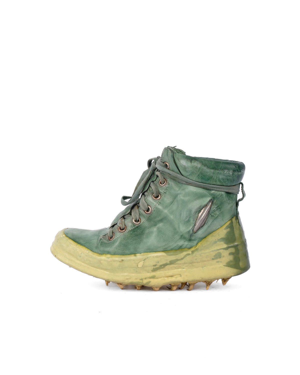 Carol Christian Poell O.D Prosthetic Drip Rubber Sneaker