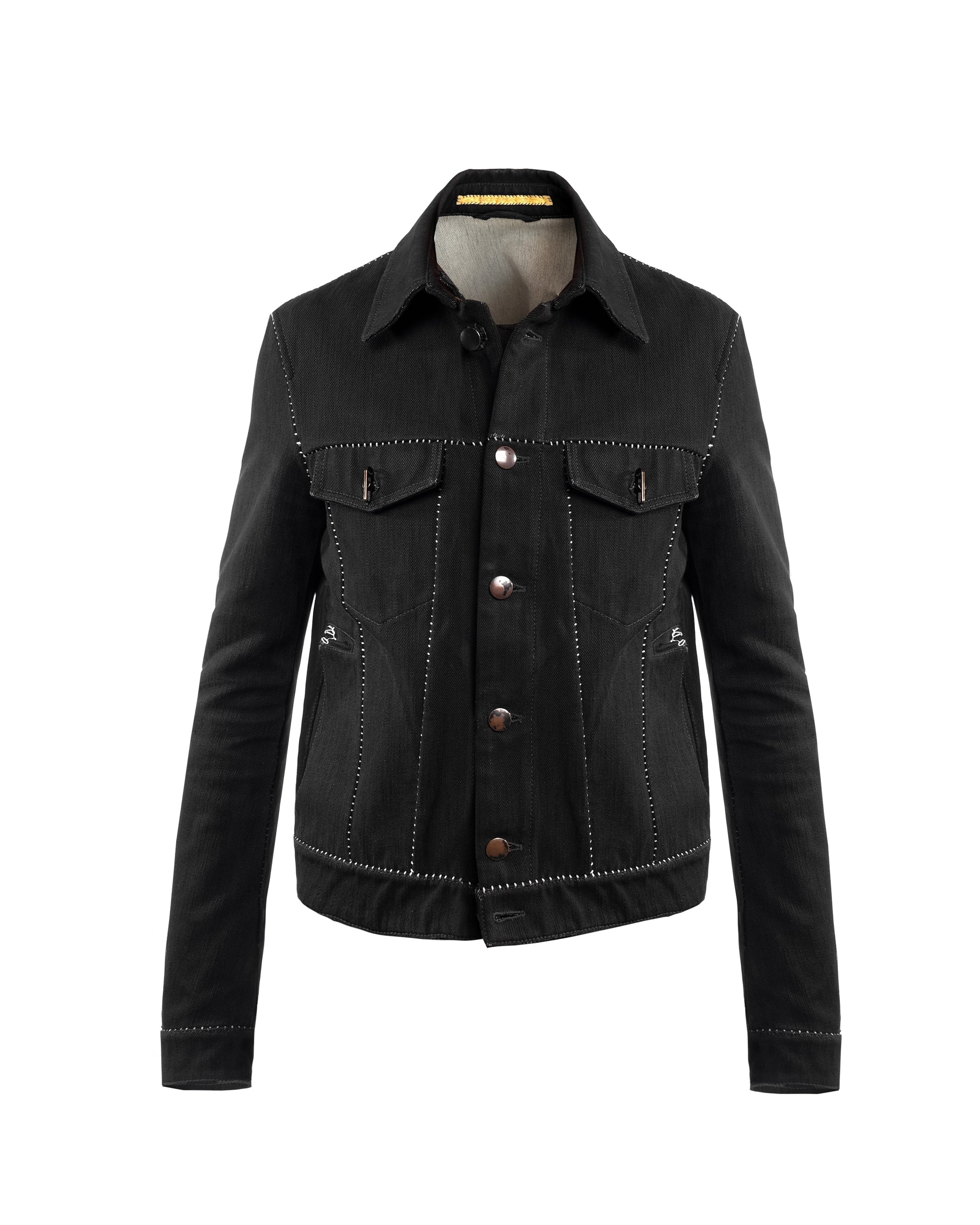 Carol Christian Poell Overlock Dead End Denim Jacket